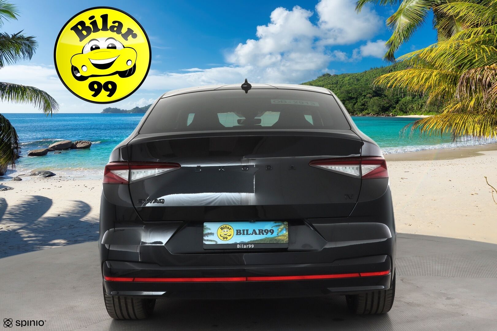 SKODA ENYAQ 2023 80x 4x4 RS iV * Canton / Lasikatto / ACC / ILP / Muistipenkit / Koukku / HUD / Matrix-LED / P.kamera / Keyless * - Kahdet renkaat aluvanteilla / 2x Latauskaapelit / Merkkihuollot - HULLUT AVAJAISHULINAT KORKOTARJOUS 3,29 %