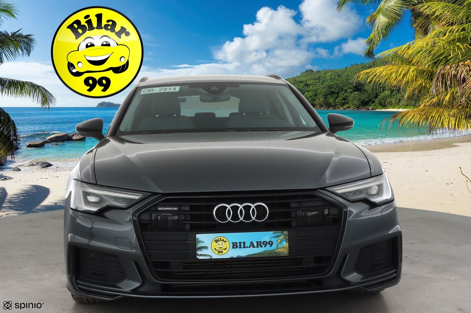 AUDI A6 2021 Avant 55 TFSI e quattro S-line * ACC / Koukku / Matrix-LED / B&O / Muistipenkki / P.kamera / Sporttinahat / 4-Alueinen ilmastointi* - Kahdet Renkaat - HULLUT AVAJAISHULINAT KORKOTARJOUS 3,29 %