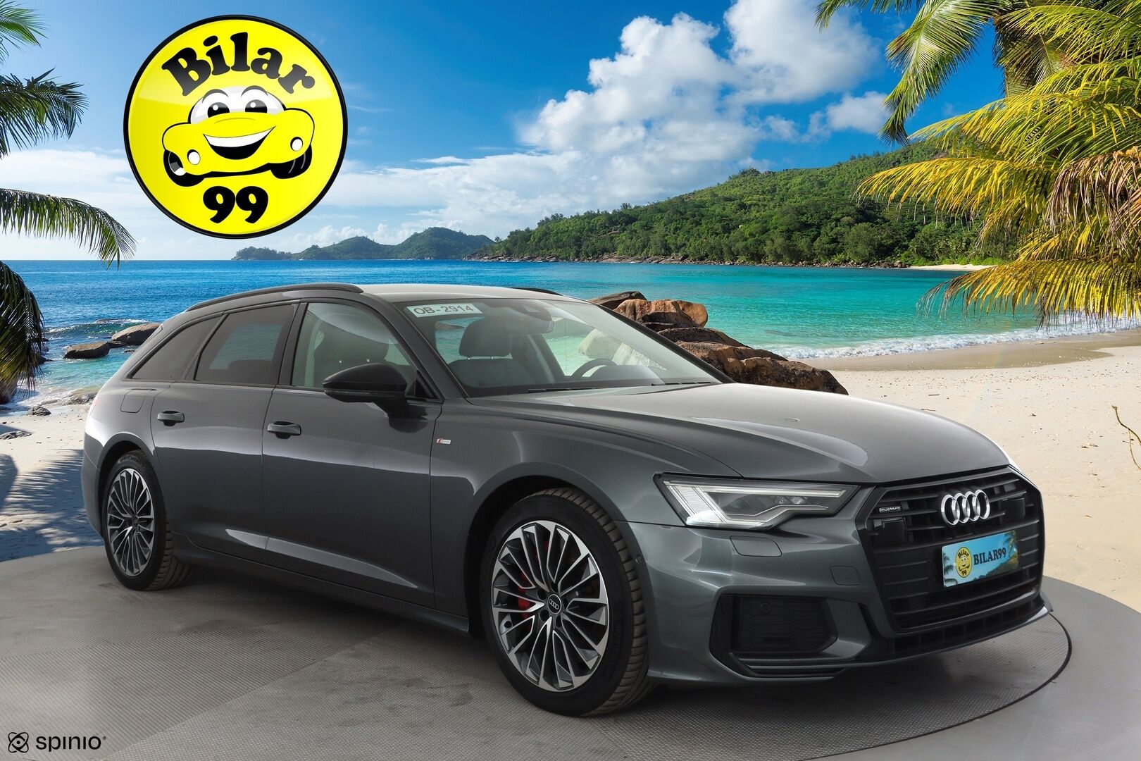 AUDI A6 2021 Avant 55 TFSI e quattro S-line * ACC / Koukku / Matrix-LED / B&O / Muistipenkki / P.kamera / Sporttinahat / 4-Alueinen ilmastointi* - Kahdet Renkaat - HULLUT AVAJAISHULINAT KORKOTARJOUS 3,29 %