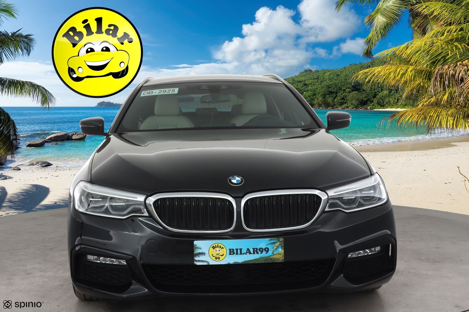 BMW 520 2017 G31 Touring 520d Business - | P.Kamera | LED | Sportpenkki Muistilla | Navi | Kaistavahti | Comfort Access | Navi |