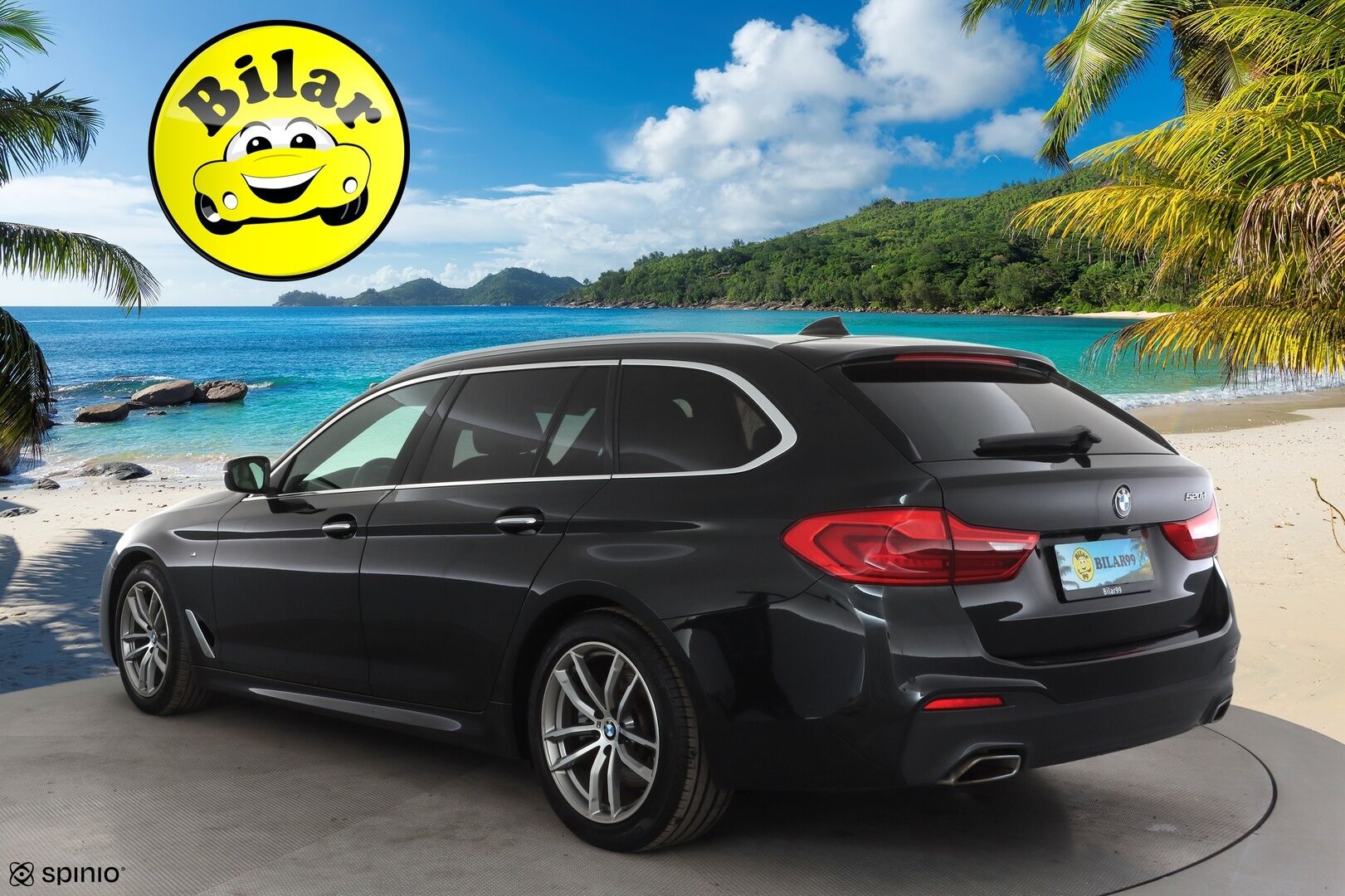 BMW 520 2017 G31 Touring 520d Business - | P.Kamera | LED | Sportpenkki Muistilla | Navi | Kaistavahti | Comfort Access | Navi |
