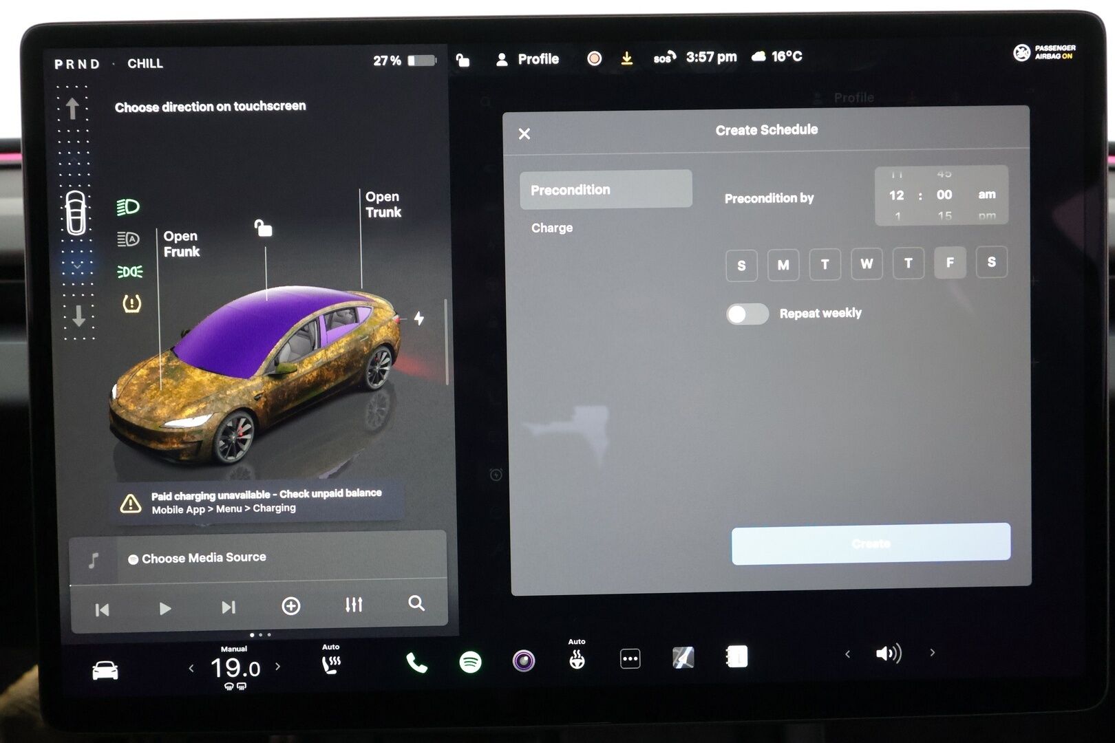 TESLA MODEL 3 2024 78kWh Performance AWD Highland * Lasikatto / Matrix LED / Viihdenäyttö / ILP / Highland-istuimet / P.Kamera * - Akuston esilämmitys / Ilmastoidut nahat / Facelift - HULLUT AVAJAISHULINAT KORKOTARJOUS 3,29 %