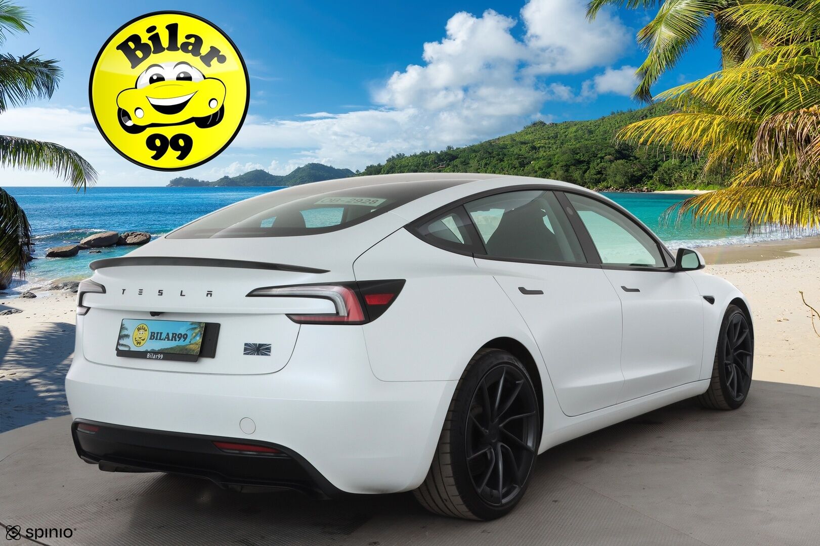 TESLA MODEL 3 2024 78kWh Performance AWD Highland * Lasikatto / Matrix LED / Viihdenäyttö / ILP / Highland-istuimet / P.Kamera * - Akuston esilämmitys / Ilmastoidut nahat / Facelift - HULLUT AVAJAISHULINAT KORKOTARJOUS 3,29 %