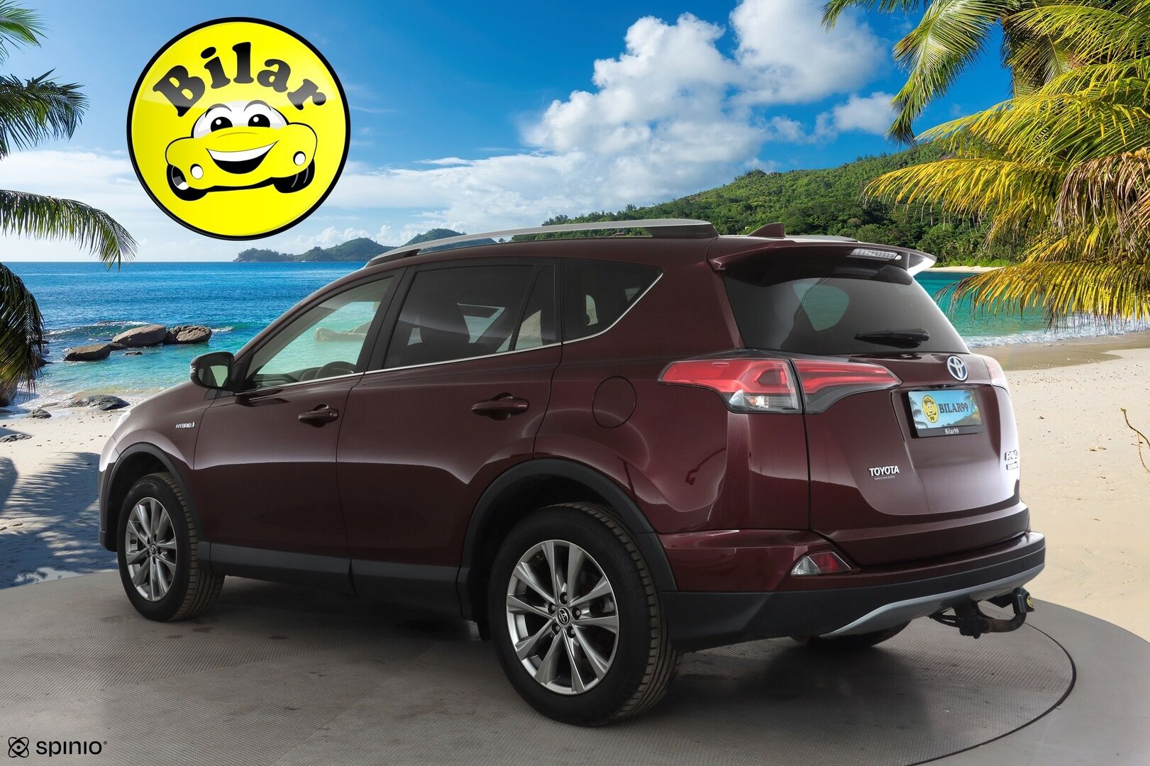 TOYOTA RAV4 2016 2,5 Hybrid AWD Premium - | ACC | Koukku | Kaistavahti | Nahat | Navi | LED | 360° | Keyless | Sähköpenkki |
