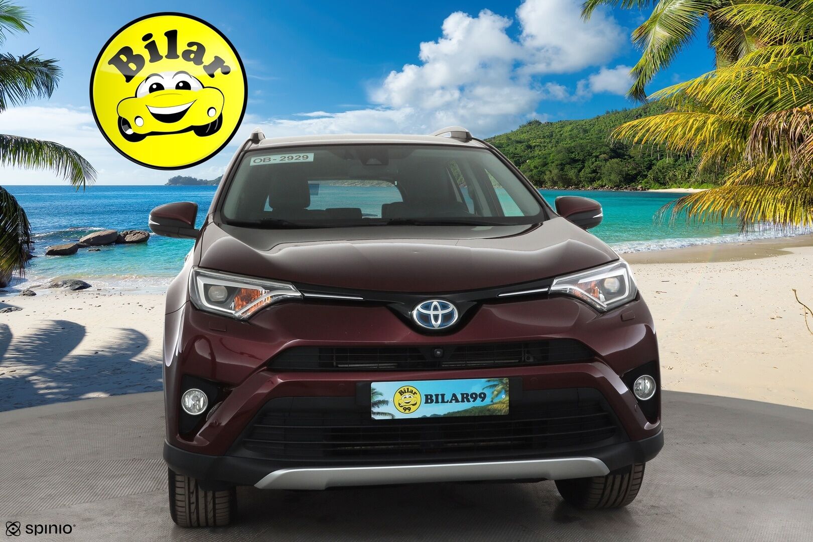 TOYOTA RAV4 2016 2,5 Hybrid AWD Premium - | ACC | Koukku | Kaistavahti | Nahat | Navi | LED | 360° | Keyless | Sähköpenkki |