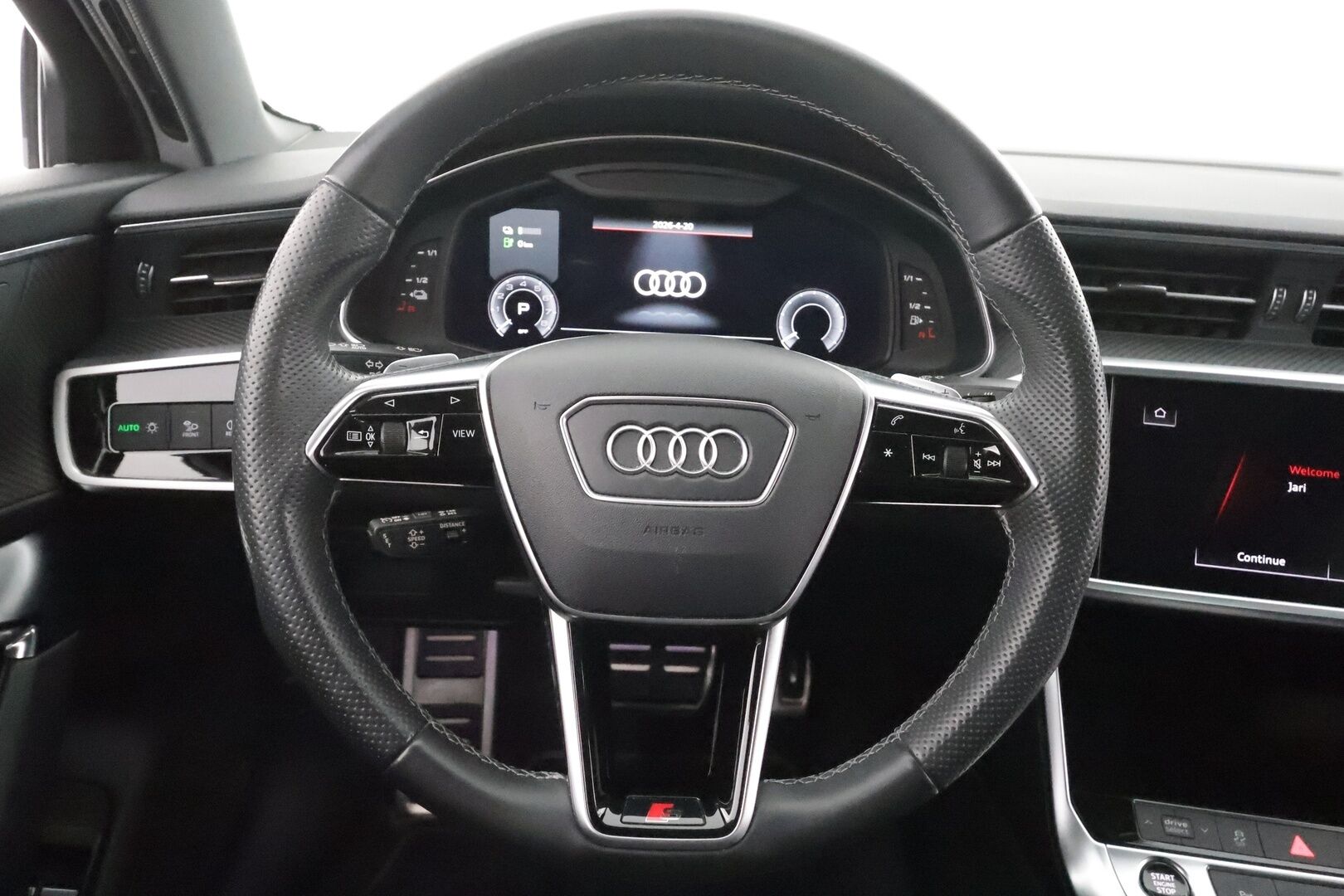 AUDI A6 2023 50TFSIe Quattro S-Line - | Merkkihuollettu | ACC | Koukku | B&O | Sporttipenkit | Matrix LED | Navi | Ratinlämmitin |