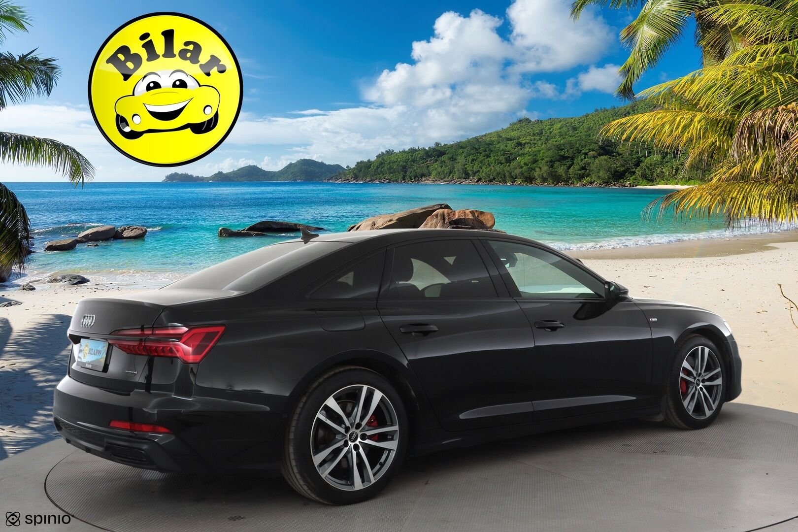 AUDI A6 2023 50TFSIe Quattro S-Line - | Merkkihuollettu | ACC | Koukku | B&O | Sporttipenkit | Matrix LED | Navi | Ratinlämmitin |