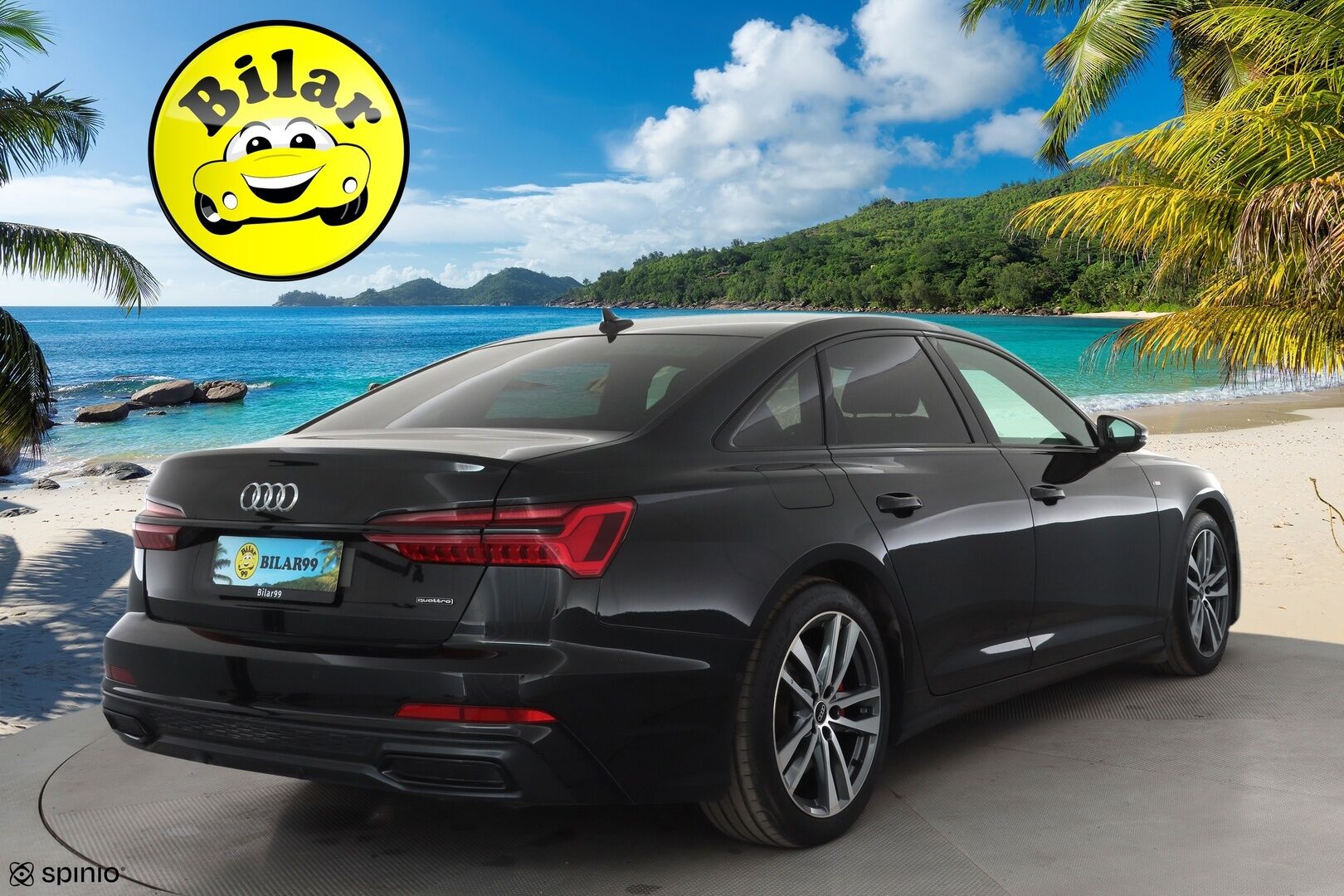 AUDI A6 2023 50TFSIe Quattro S-Line - | Merkkihuollettu | ACC | Koukku | B&O | Sporttipenkit | Matrix LED | Navi | Ratinlämmitin |
