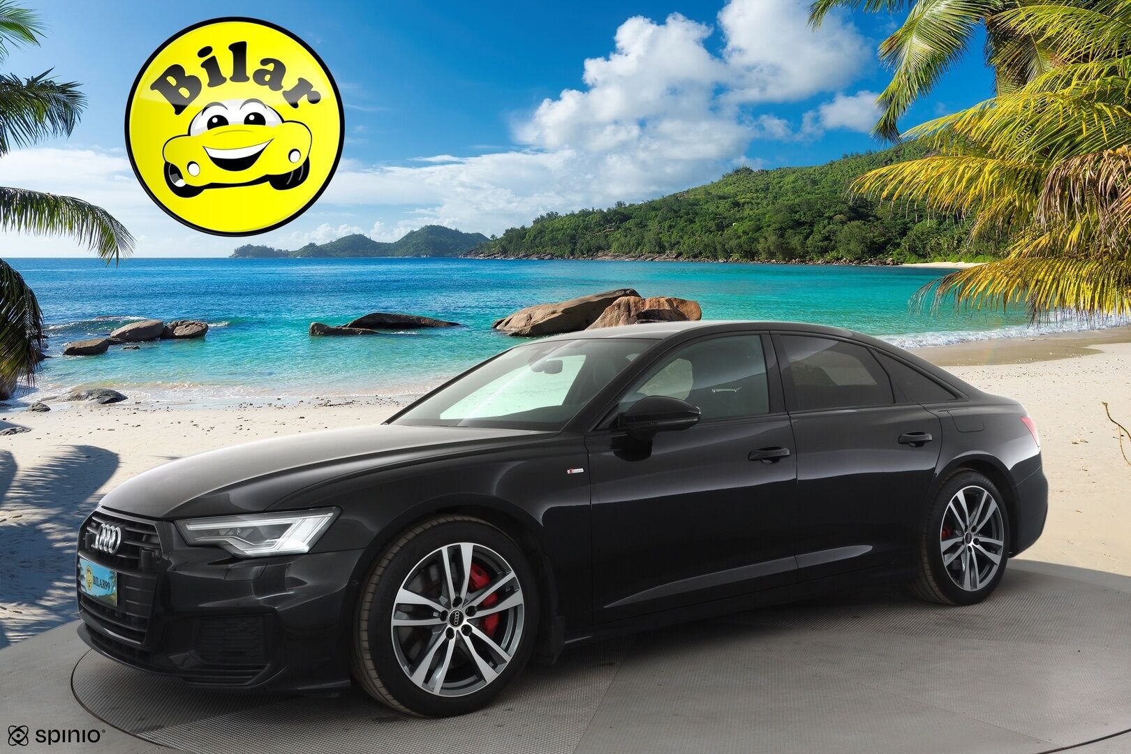 AUDI A6 2023 50TFSIe Quattro S-Line - | Merkkihuollettu | ACC | Koukku | B&O | Sporttipenkit | Matrix LED | Navi | Ratinlämmitin |