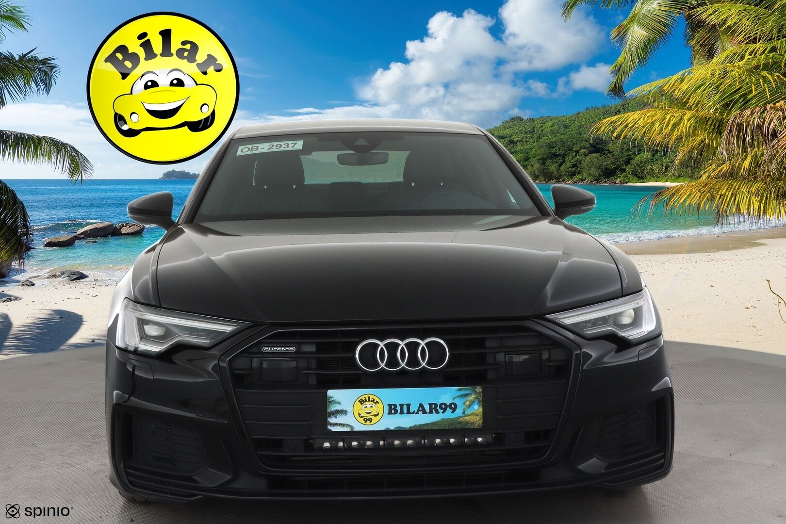 AUDI A6 2023 50TFSIe Quattro S-Line - | Merkkihuollettu | ACC | Koukku | B&O | Sporttipenkit | Matrix LED | Navi | Ratinlämmitin |