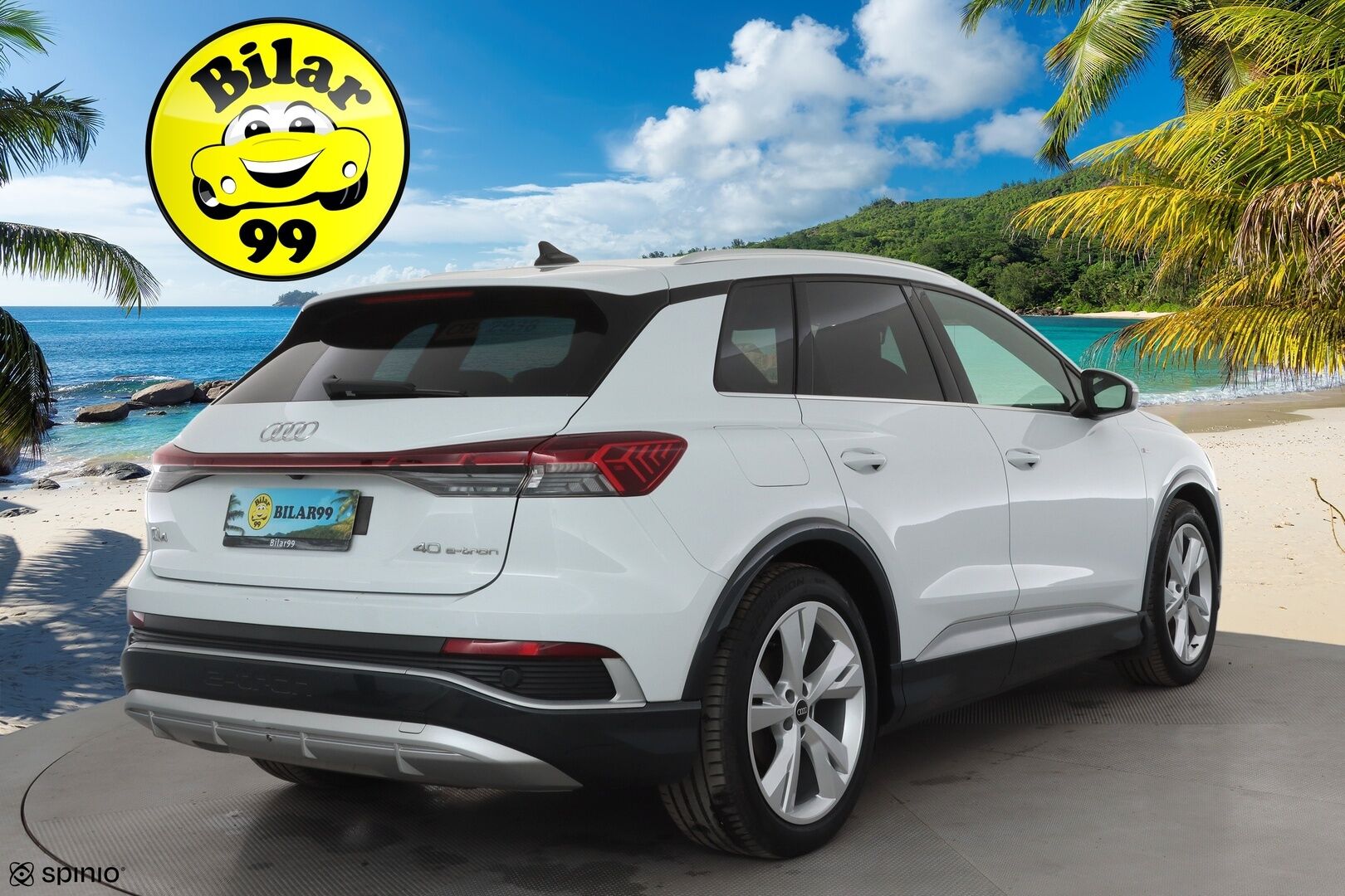 AUDI Q4 E-TRON 2023 40 e-tron S line * ACC / ILP / Koukku / P.Kamera / Sporttipenkit / LED / Apple&Android * - Kahdet Renkaat - HULLUT AVAJAISHULINAT KORKOTARJOUS 3,29 %