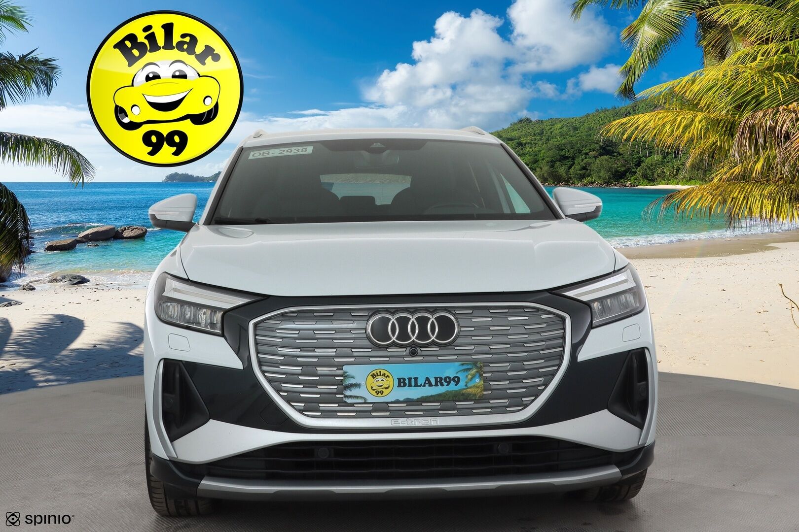 AUDI Q4 E-TRON 2023 40 e-tron S line * ACC / ILP / Koukku / P.Kamera / Sporttipenkit / LED / Apple&Android * - Kahdet Renkaat - HULLUT AVAJAISHULINAT KORKOTARJOUS 3,29 %