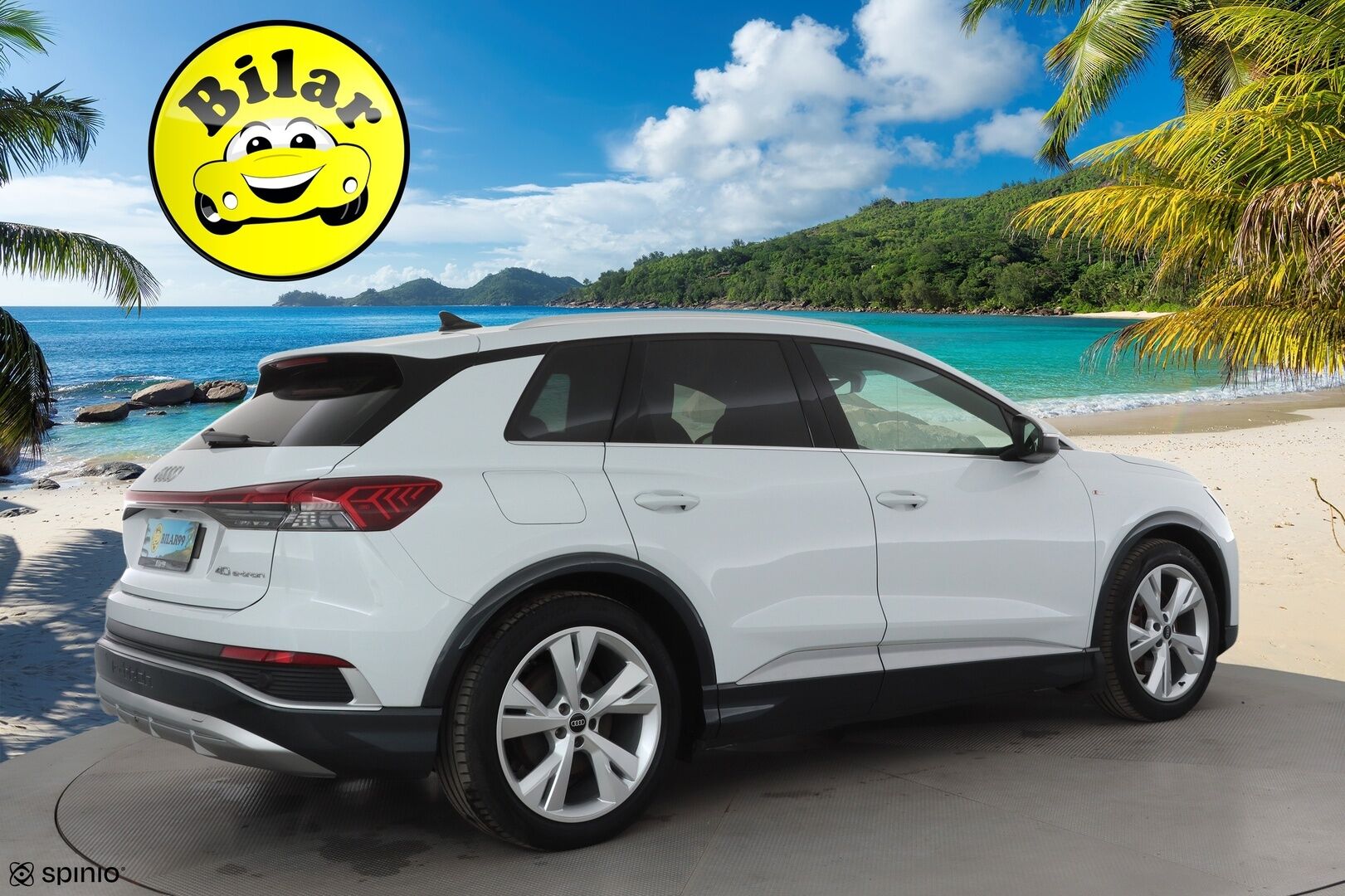 AUDI Q4 E-TRON 2023 40 e-tron S line - ACC | ILP | Koukku | P.Kamera | Sporttipenkit | Apple&Android | SoH 94.5 % | Merkkihuollettu | Kahdet OEM vanteet