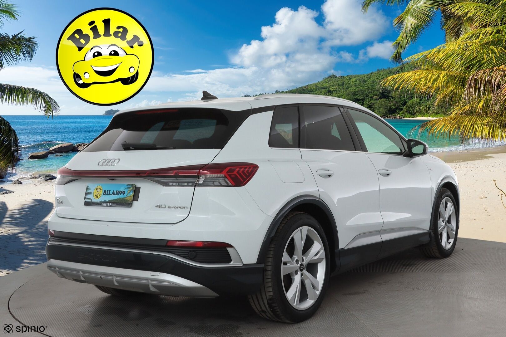 AUDI Q4 E-TRON 2023 40 e-tron S line - ACC | ILP | Koukku | P.Kamera | Sporttipenkit | Apple&Android | SoH 94.5 % | Merkkihuollettu | Kahdet OEM vanteet