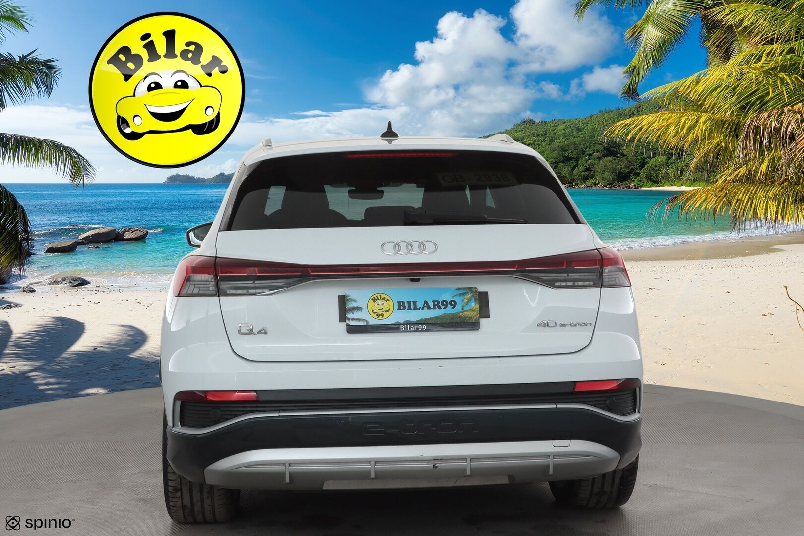 AUDI Q4 E-TRON 2023 40 e-tron S line - ACC | ILP | Koukku | P.Kamera | Sporttipenkit | Apple&Android | SoH 94.5 % | Merkkihuollettu | Kahdet OEM vanteet