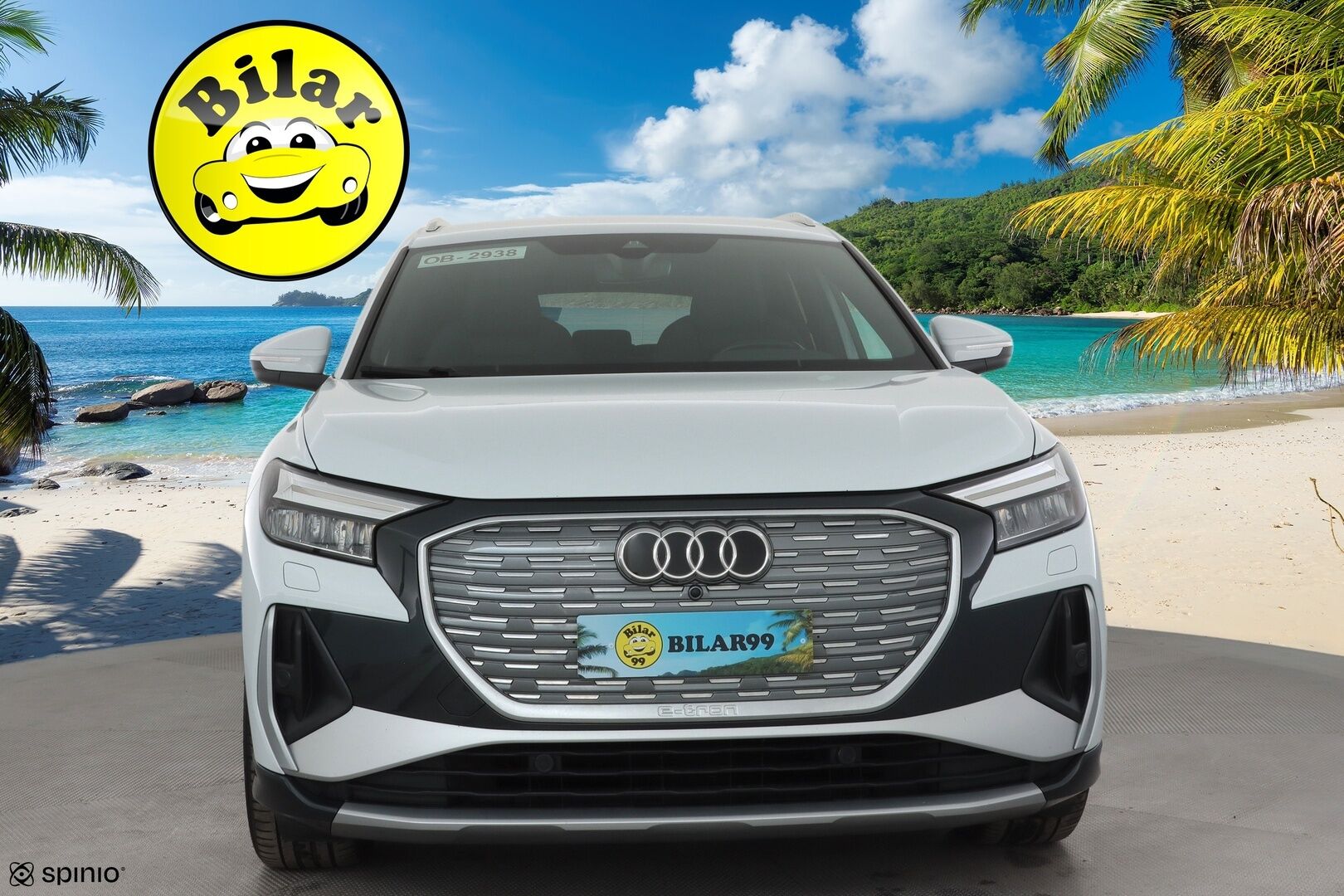 AUDI Q4 E-TRON 2023 40 e-tron S line - ACC | ILP | Koukku | P.Kamera | Sporttipenkit | Apple&Android | SoH 94.5 % | Merkkihuollettu | Kahdet OEM vanteet
