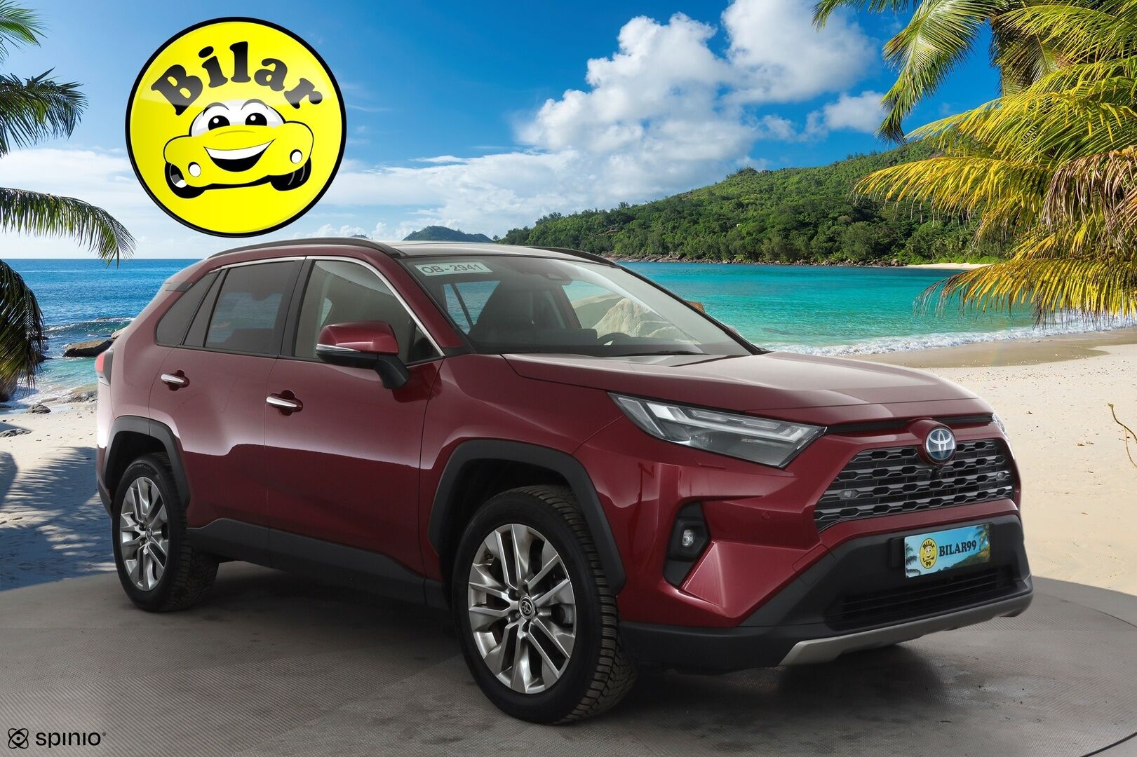 TOYOTA RAV4 2023 2,5 Hybrid AWD-i Premium - Panoraama | Ilmastoidut Nahat | Facelift | ACC | 360-Kamera | Adapt.LED | Muistipenkki | Lämpölasi | Huippuvarusteet!