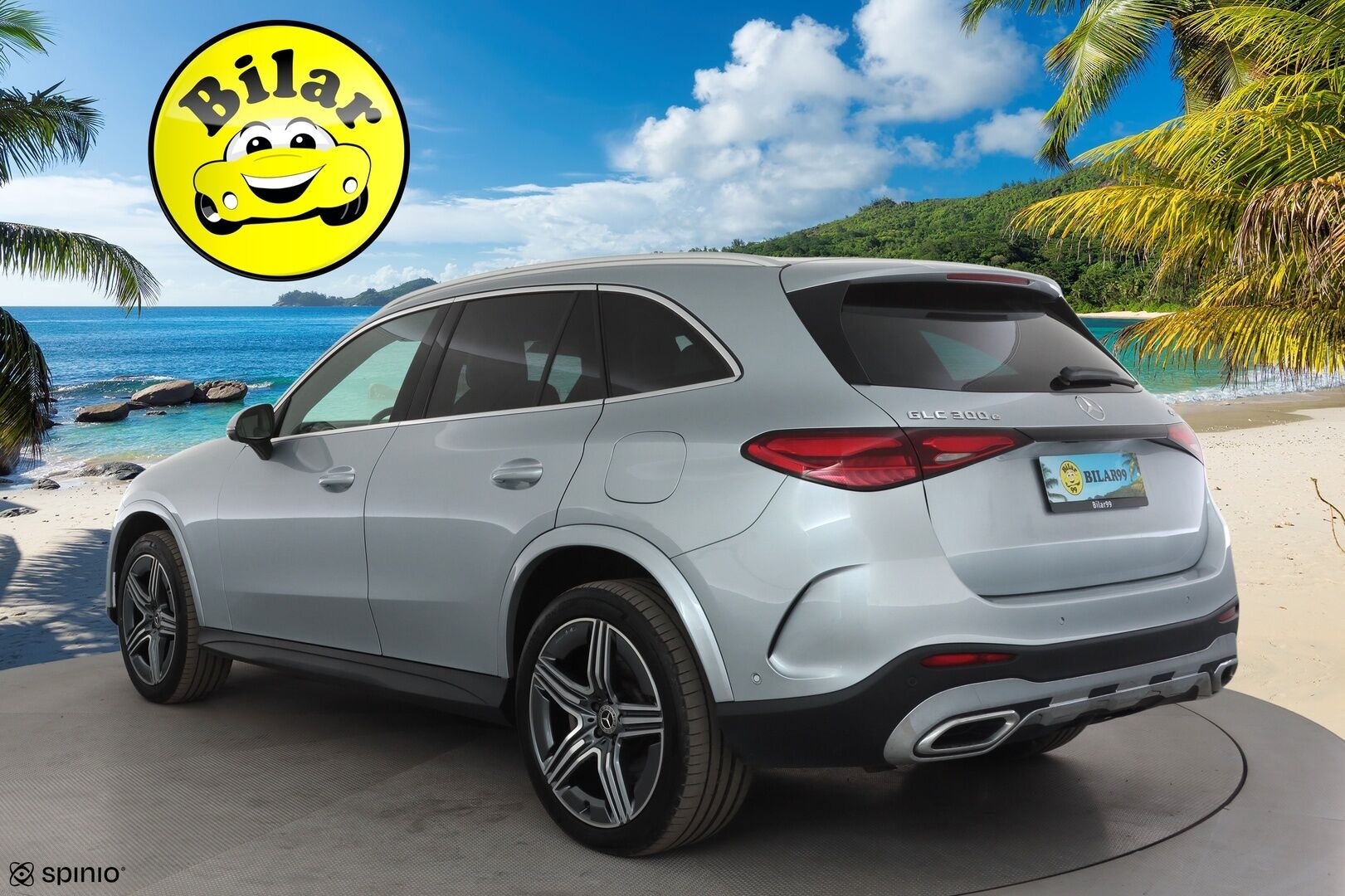 MERCEDES-BENZ GLC 2023 300 e 4MATIC AMG - * Distronic Pro | Muistipenkit | Koukku | 360° | Pikalataus | Ratinlämmitin | Kaistavahti | Navi | Vaaleat nahat *