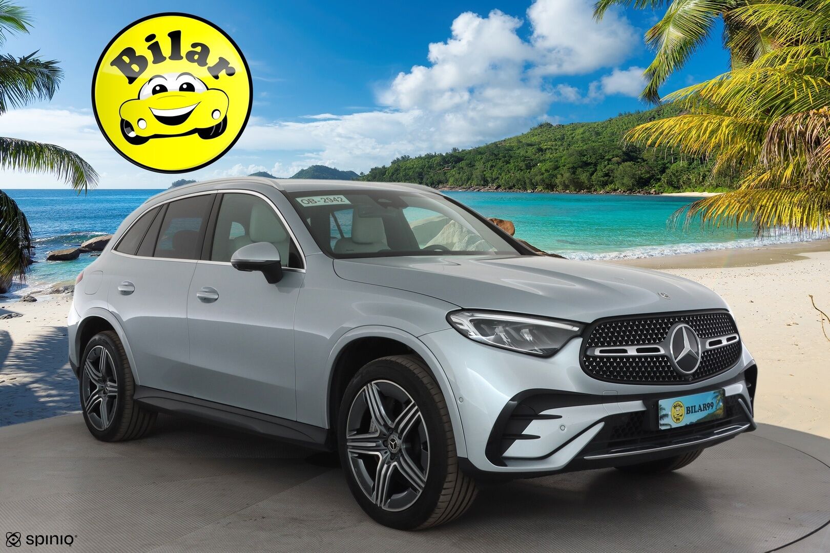 MERCEDES-BENZ GLC 2023 300 e 4MATIC AMG - * Distronic Pro | Muistipenkit | Koukku | 360° | Pikalataus | Ratinlämmitin | Kaistavahti | Navi | Vaaleat nahat *