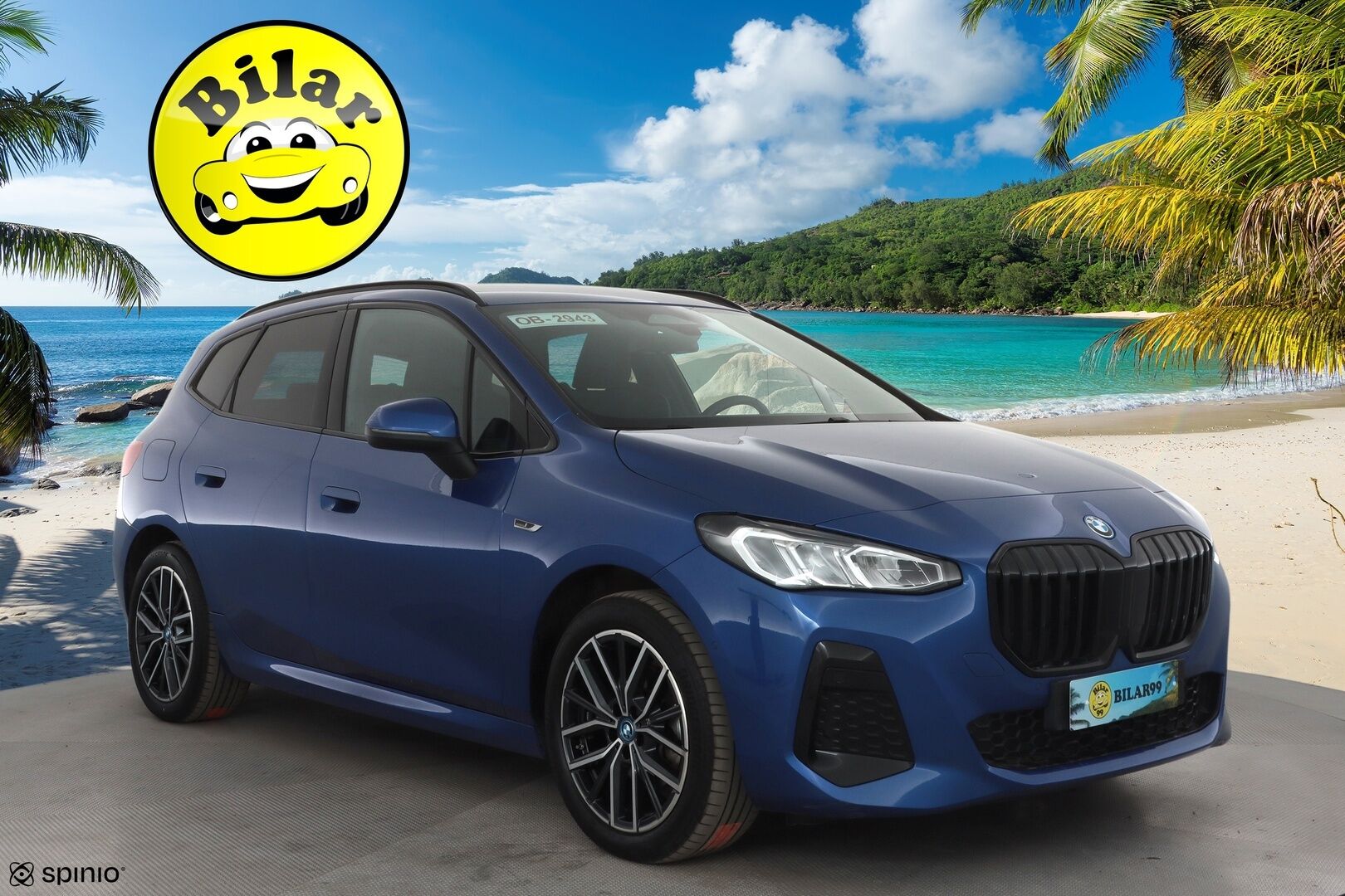 BMW 225 2023 U06 Active Tourer 225e xDrive Charged Edition M Sport - ACC | Koukku | P.Kamera | Sporttipenkit | LED | Navi | Kahdet renkaat aluvanteilla | Merkkihuollettu