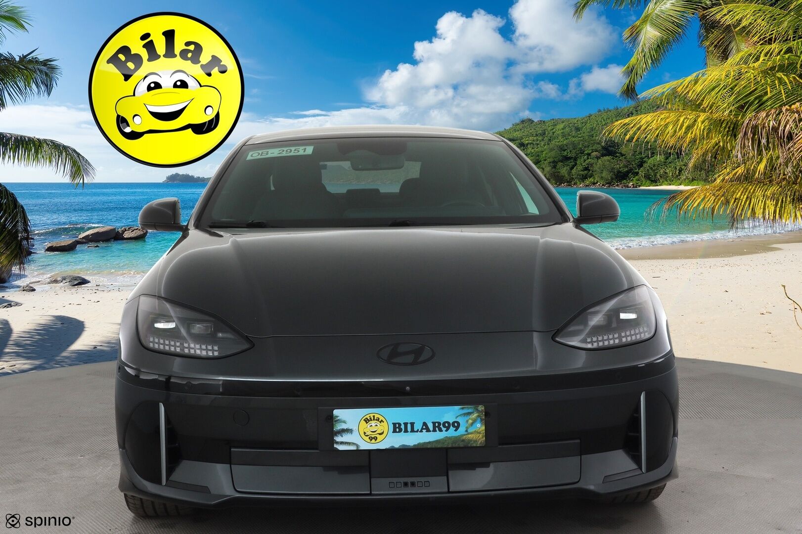HYUNDAI IONIQ 6 2023 First Edition 4WD 77kWh - | ACC | HUD | Bose | ILP | 360° | Kattoluukku | Matrix LED | Muistipenkki | Navi / Keyless |