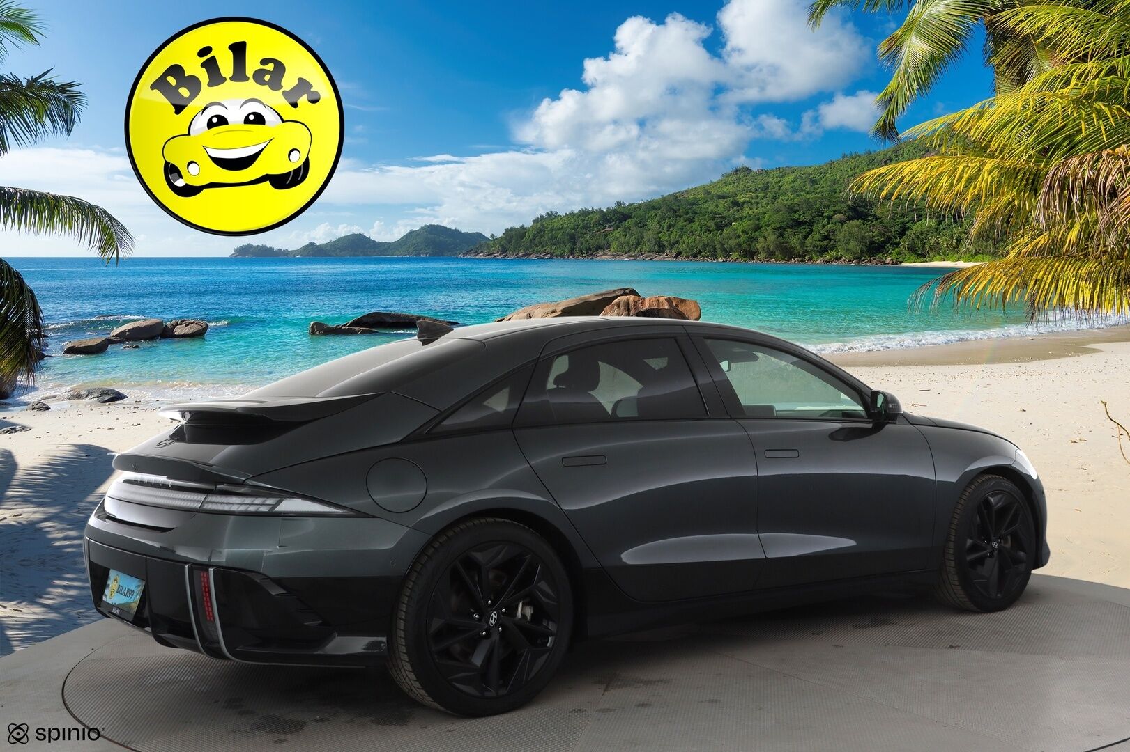 HYUNDAI IONIQ 6 2023 First Edition 4WD 77kWh - | ACC | HUD | Bose | ILP | 360° | Kattoluukku | Matrix LED | Muistipenkki | Navi / Keyless |