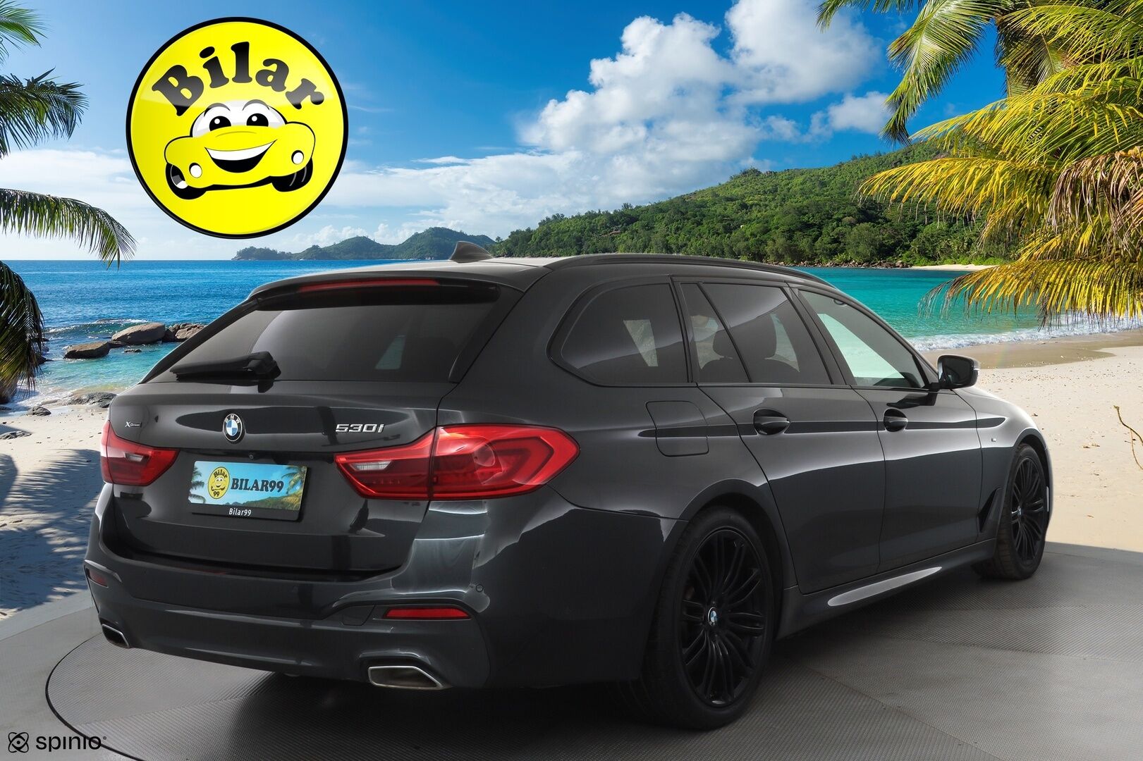 BMW 530 2019 G31 Touring 530i A xDrive M-Sport - ACC | Webasto | Koukku | Sporttinahat | Hifi | M Sport alusta | Navi | LED | Display Key | Digimittaristo | Kahdet renkaat | aluvanteilla