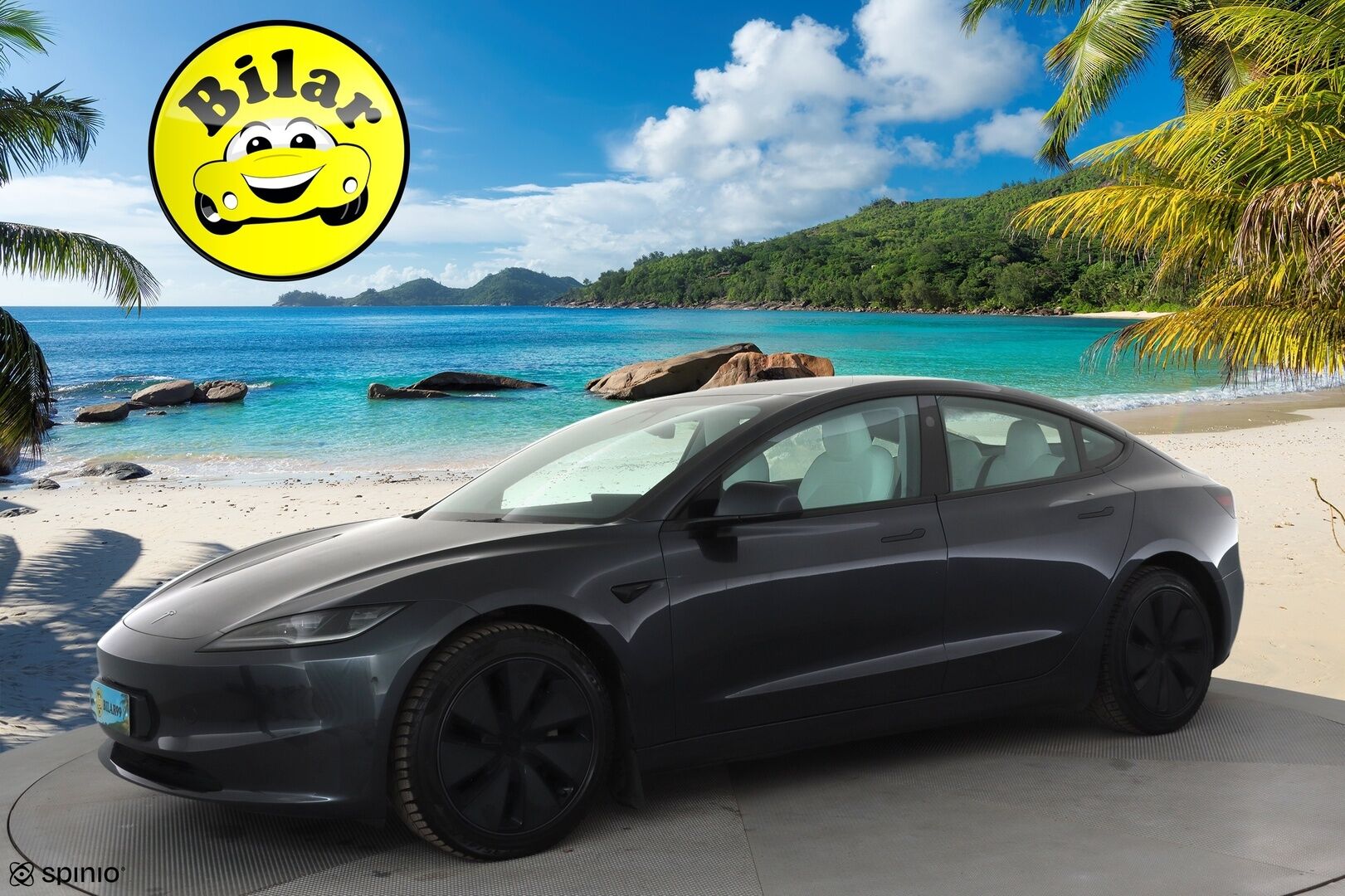 TESLA MODEL 3 2024 Long Range AWD Highland - | ILP | Lasikatto | Premium Audio | Ilmastoidut nahat | Matrix LED | Viihdenäyttö | P.Kamera | Valkoiset nahat | Facelift |