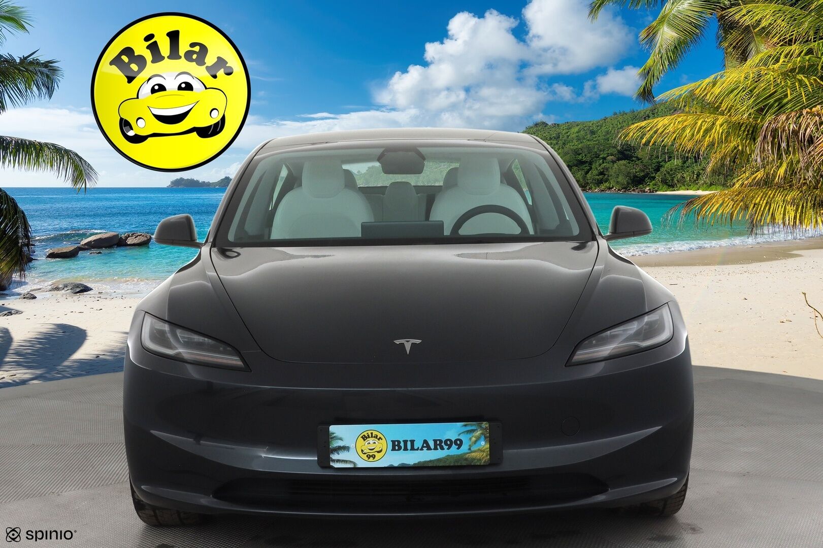 TESLA MODEL 3 2024 Long Range AWD Highland - | ILP | Lasikatto | Premium Audio | Ilmastoidut nahat | Matrix LED | Viihdenäyttö | P.Kamera | Valkoiset nahat | Facelift |