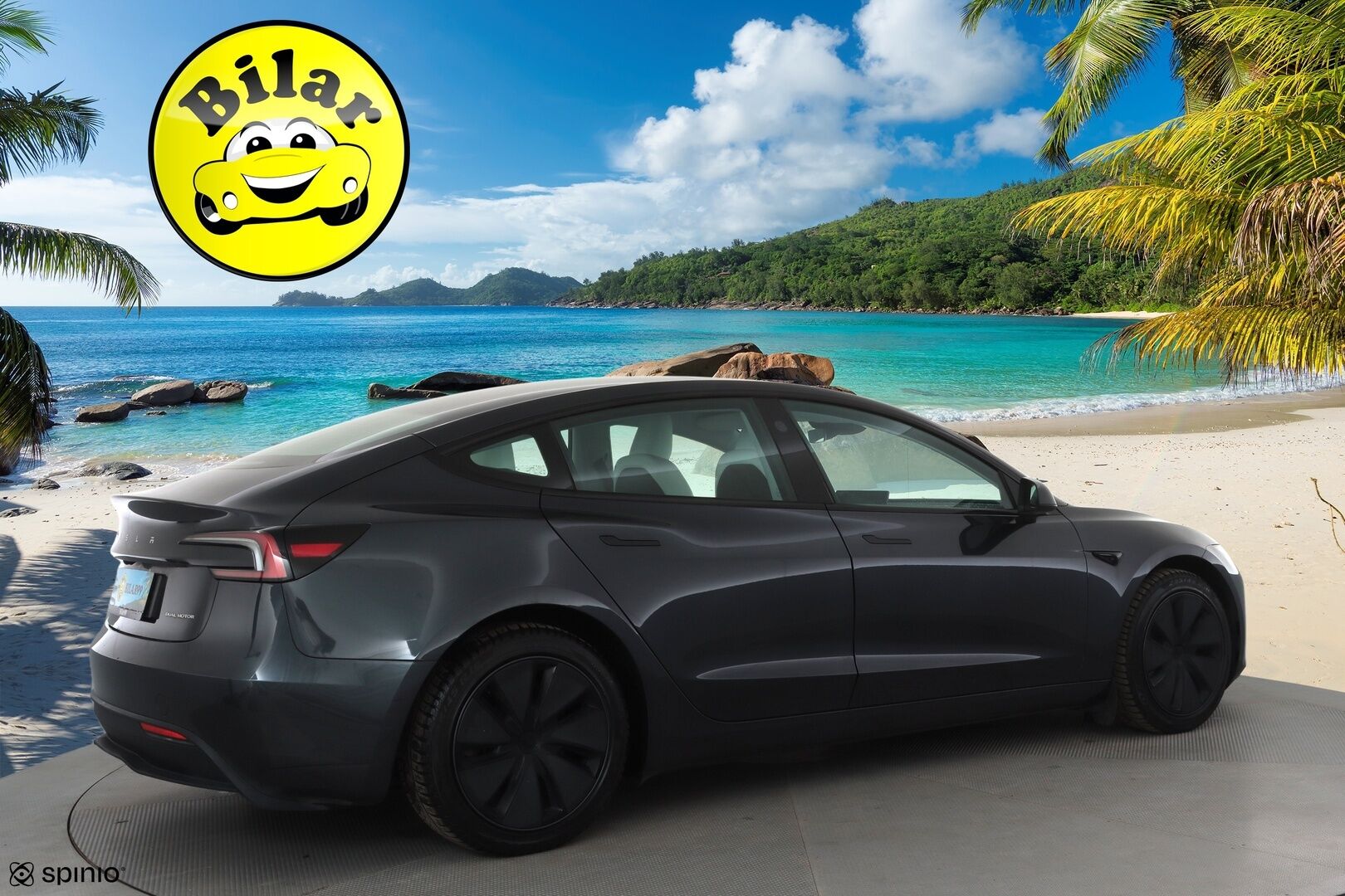 TESLA MODEL 3 2024 Long Range AWD Highland - | ILP | Lasikatto | Premium Audio | Ilmastoidut nahat | Matrix LED | Viihdenäyttö | P.Kamera | Valkoiset nahat | Facelift |