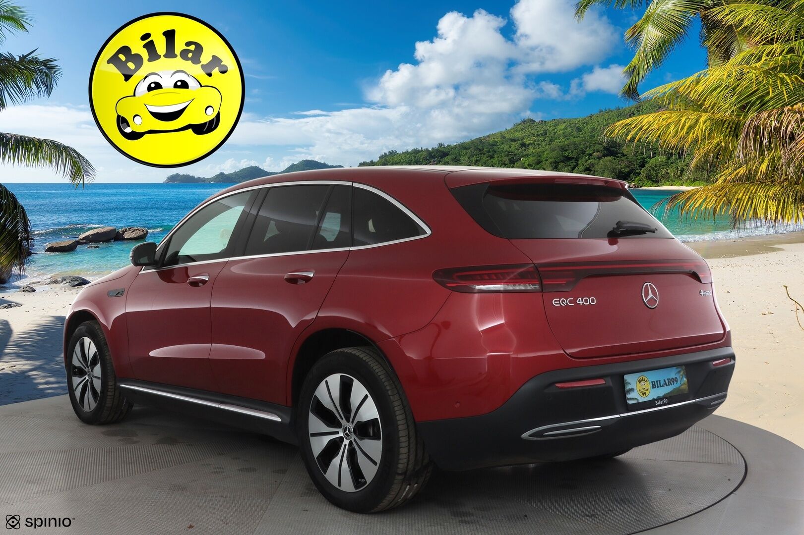 MERCEDES-BENZ EQC 2021 400 4Matic - Distronic+ | Muistipenkit | 360° | Midline | Multibeam | AMG-Sisäpaketti | Navi | Keyless | Tuplalasit | SoH 97,8% | Kahdet renkaat aluvanteilla | Juuri merkkihuollettu
