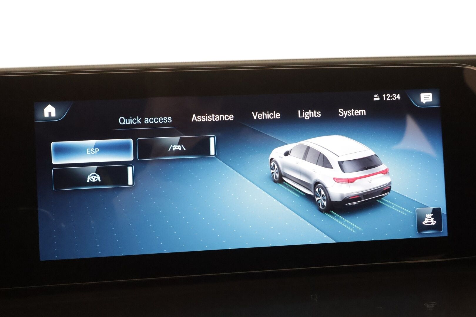 MERCEDES-BENZ EQC 2021 400 4Matic - Distronic+ | Muistipenkit | 360° | Midline | Multibeam | AMG-Sisäpaketti | Navi | Keyless | Tuplalasit | SoH 97,8% | Kahdet renkaat aluvanteilla | Juuri merkkihuollettu