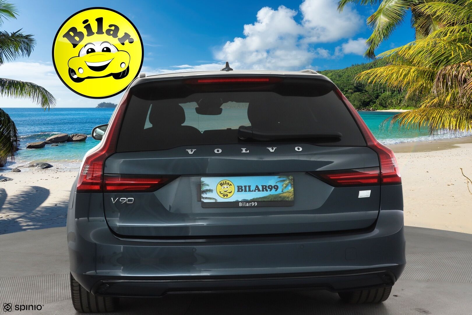 Volvo V90 2023 T6 AWD Long Range Plus Dark aut - | Lisälämmitin | H&K | ACC | Full-LED | 360 | Sporttipenkit Muistilla | Kaistavahti | Keyless |