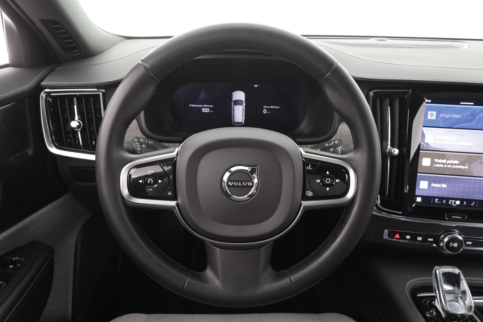 Volvo V90 2023 T6 AWD Long Range Plus Dark aut - | Lisälämmitin | H&K | ACC | Full-LED | 360 | Sporttipenkit Muistilla | Kaistavahti | Keyless |