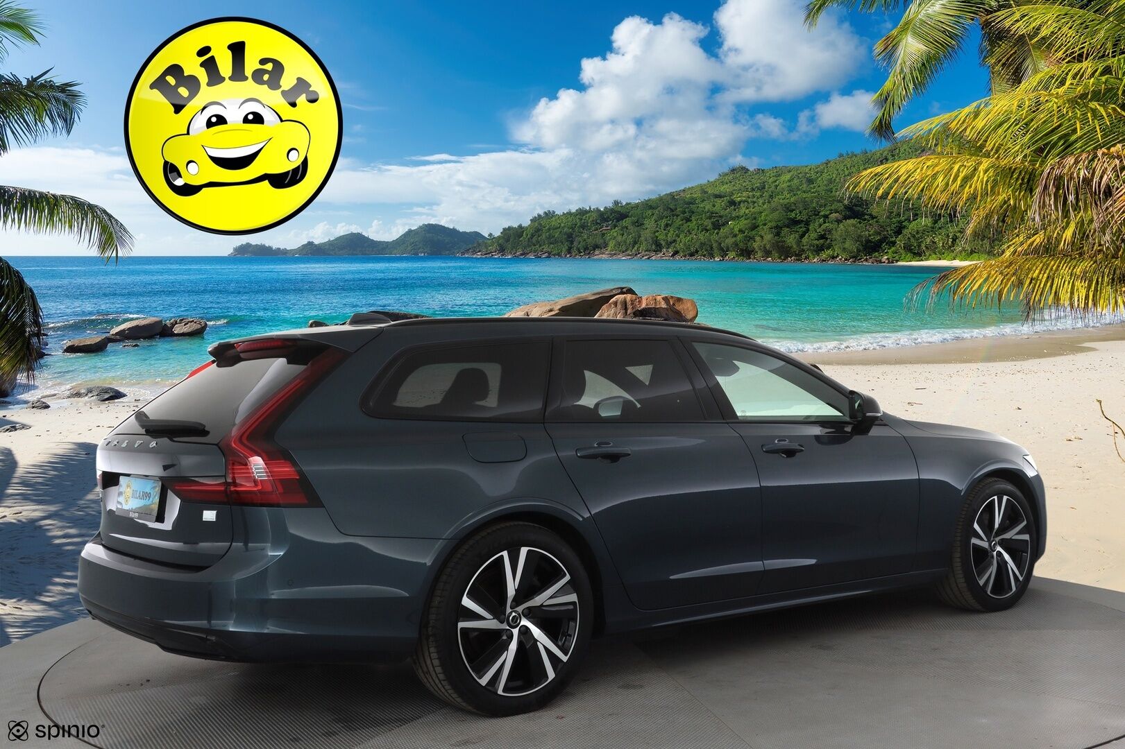 Volvo V90 2023 T6 AWD Long Range Plus Dark aut - | Lisälämmitin | H&K | ACC | Full-LED | 360 | Sporttipenkit Muistilla | Kaistavahti | Keyless |