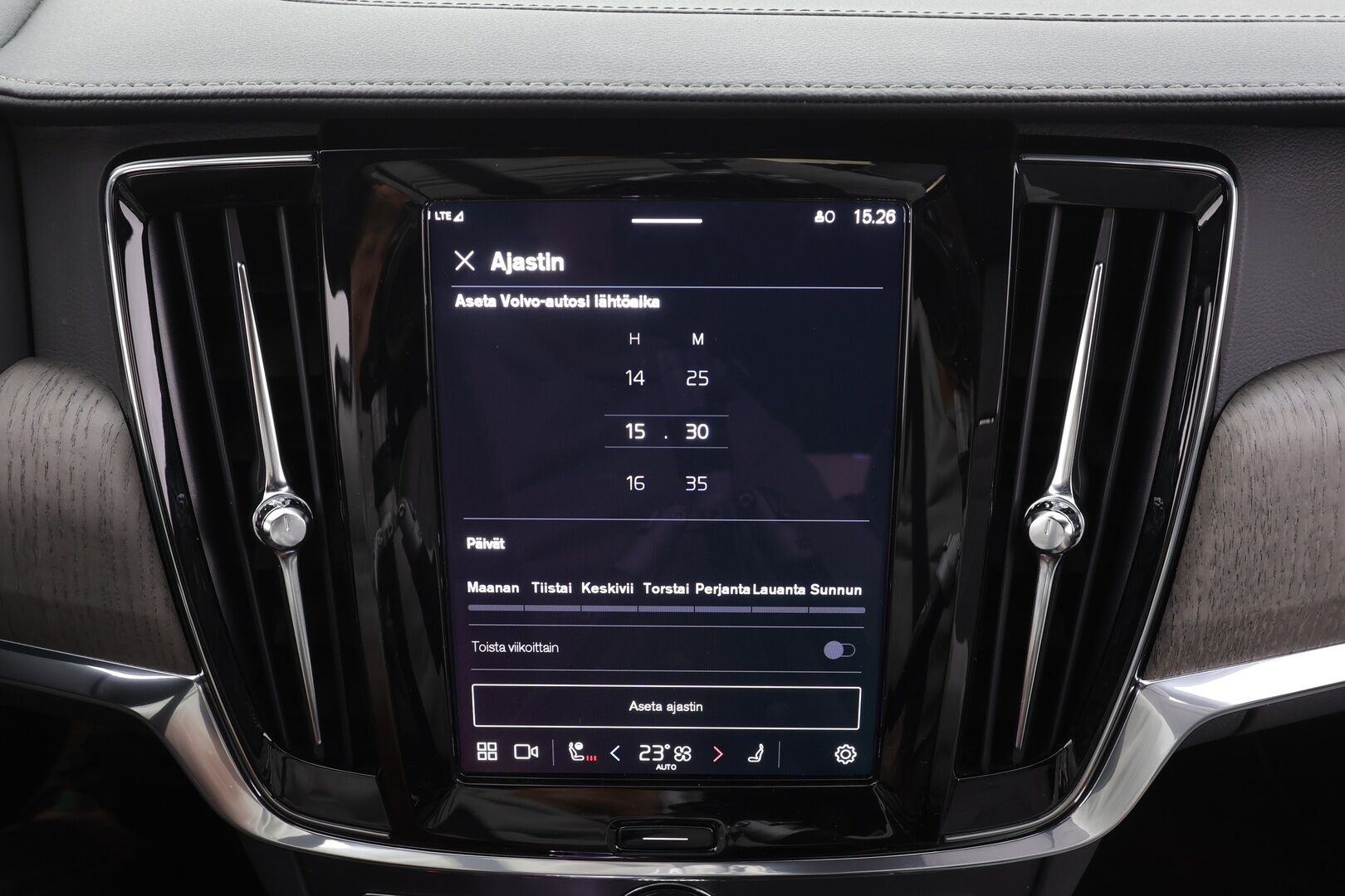 Volvo V90 2023 T6 AWD Long Range Plus Dark aut - | Lisälämmitin | H&K | ACC | Full-LED | 360 | Sporttipenkit Muistilla | Kaistavahti | Keyless |