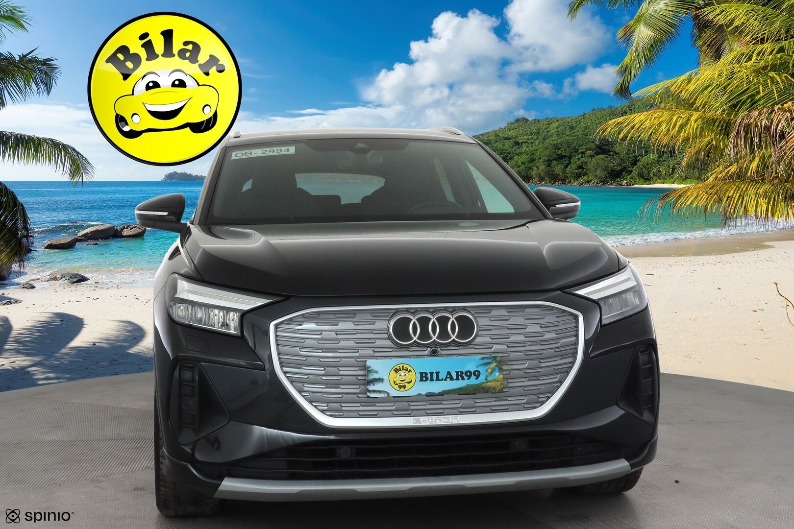 AUDI Q4 E-TRON 2022 Edition Advanced 50 quattro - ILP | Koukku | ACC | Sonos | P. Kamera | Sporttipenkit | LED | Digimittaristo | Navi | 2x latauskaapelit | Kahdet renkaat aluvanteilla | Merkkihuollot