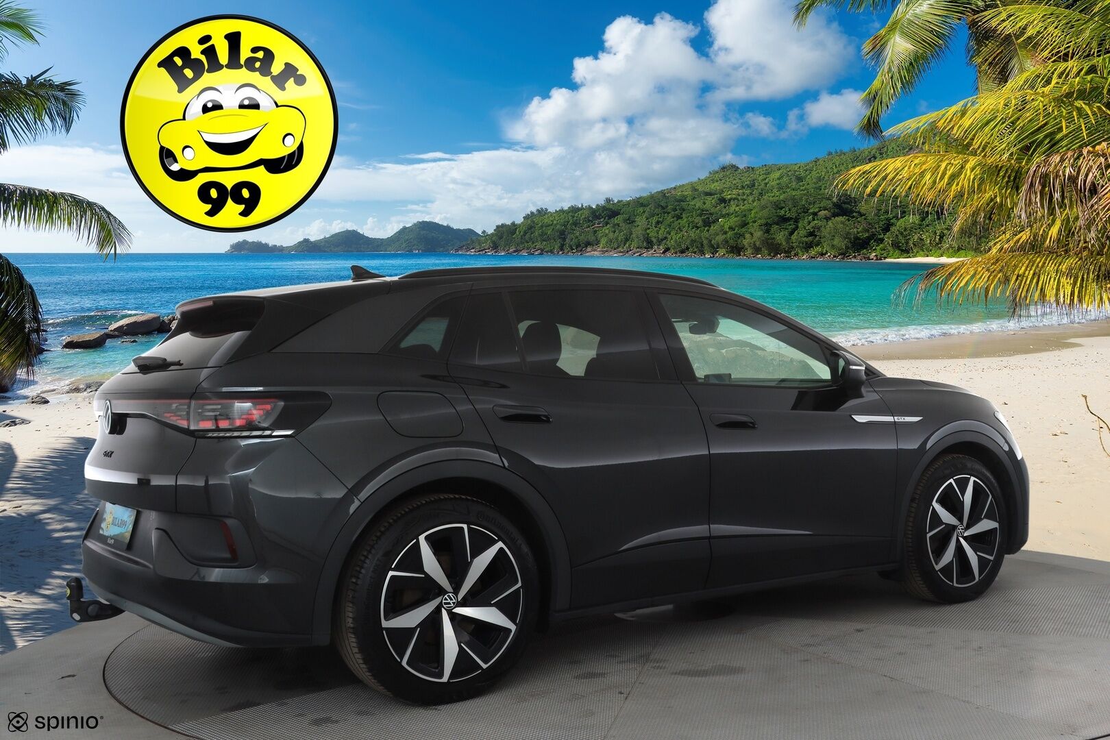 VOLKSWAGEN ID.4 2022 GTX Dual Motor 220kW * ILP / Koukku / ACC / Matrix / P.Kamera / Kaistavahti / Navi / Keyless * - Kahdet renkaat aluvanteilla / 2x Latauskaapelit / Merkkihuollot