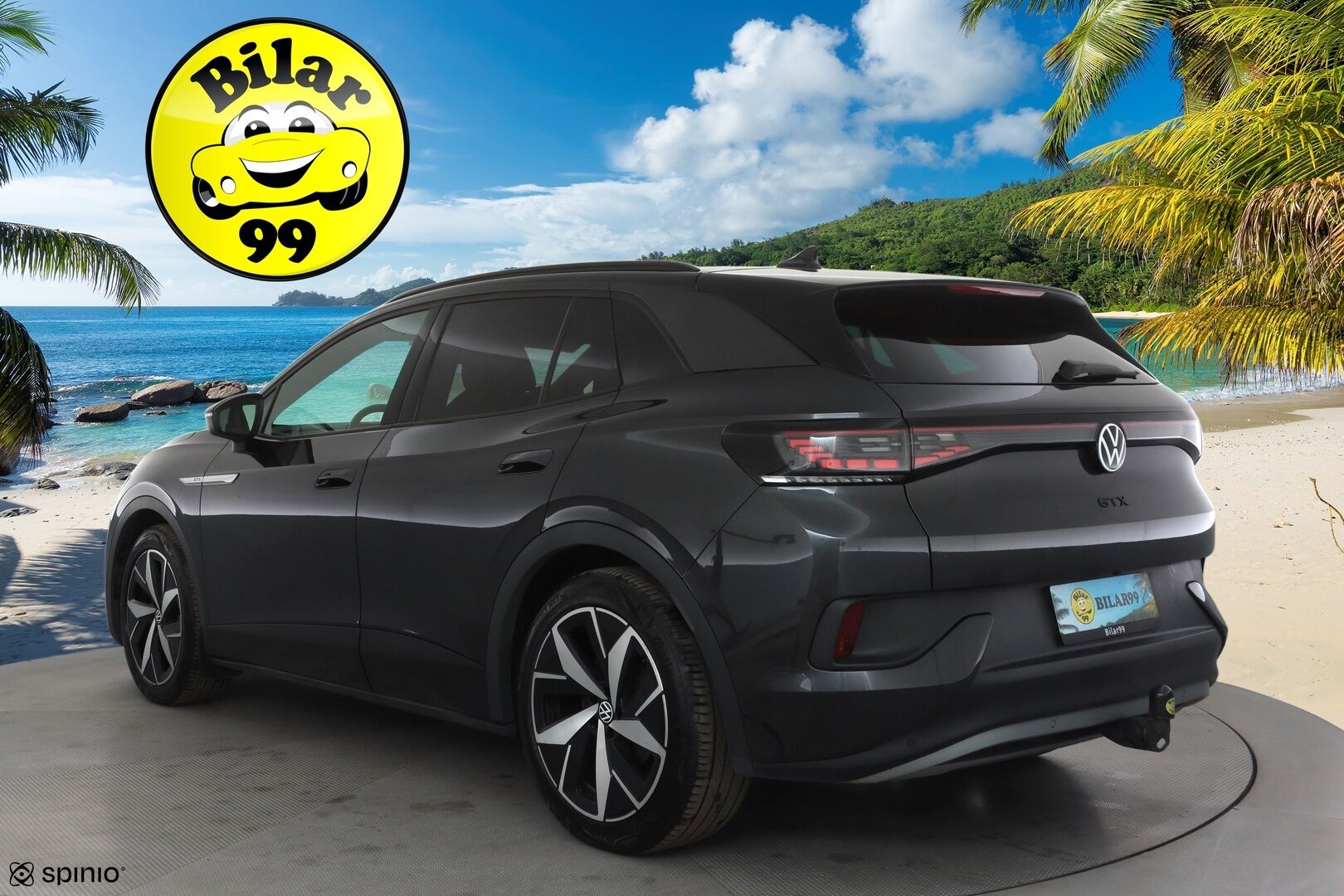 VOLKSWAGEN ID.4 2022 GTX Dual Motor 220kW * ILP / Koukku / ACC / Matrix / P.Kamera / Kaistavahti / Navi / Keyless * - Kahdet renkaat aluvanteilla / 2x Latauskaapelit / Merkkihuollot