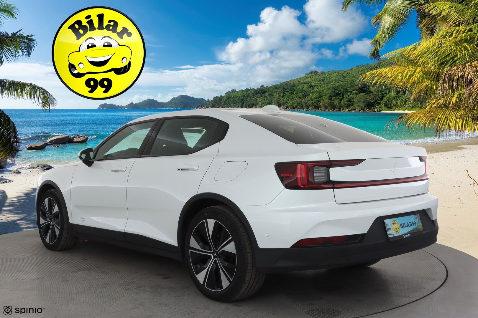 POLESTAR 2 2023 Long Range Single Motor, 170kW * ILP / Lasikatto / H&K / ACC / LED / 360 / Sportpenkki Muistilla / Navi / Keyless * - 2x Latauskaapelit / Kahdet renkaat aluvanteilla