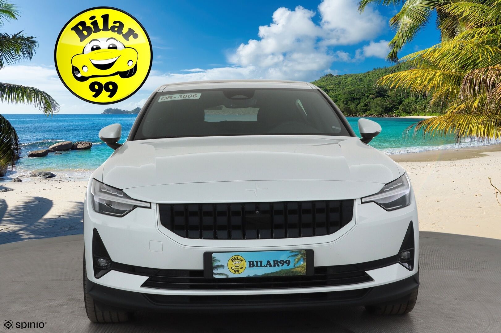 POLESTAR 2 2023 Long Range Single Motor, 170kW * ILP / Lasikatto / H&K / ACC / LED / 360 / Sportpenkki Muistilla / Navi / Keyless * - 2x Latauskaapelit / Kahdet renkaat aluvanteilla