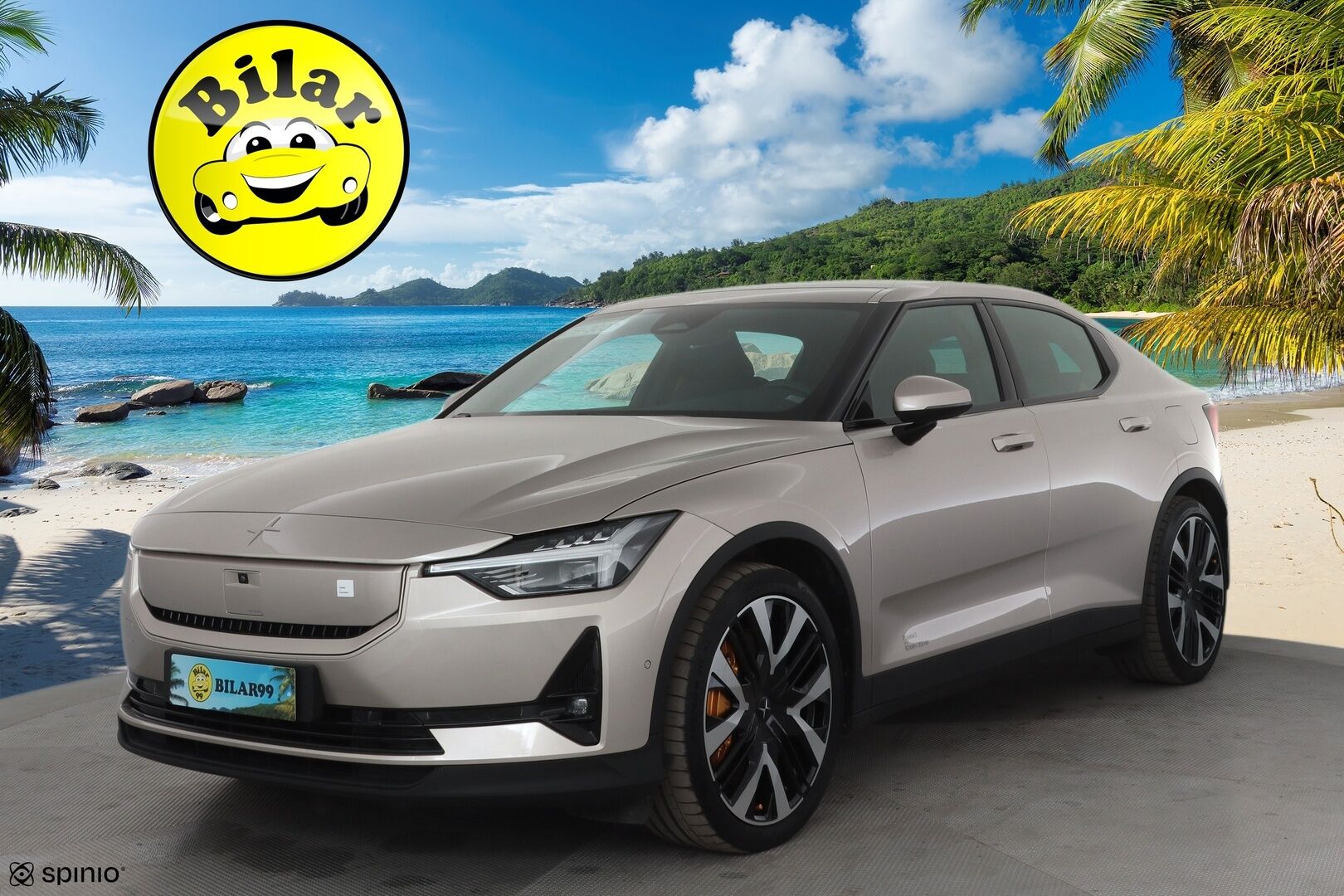 POLESTAR 2 2024 Long range Dual motor Performance 350kW, 82kWh - | Pilot&Plus Paketti | ACC | H&K | Lasikatto | 360° | Muistipenkki | Pixel LED | 2x Performance vanteet | Merkkihuollettu |