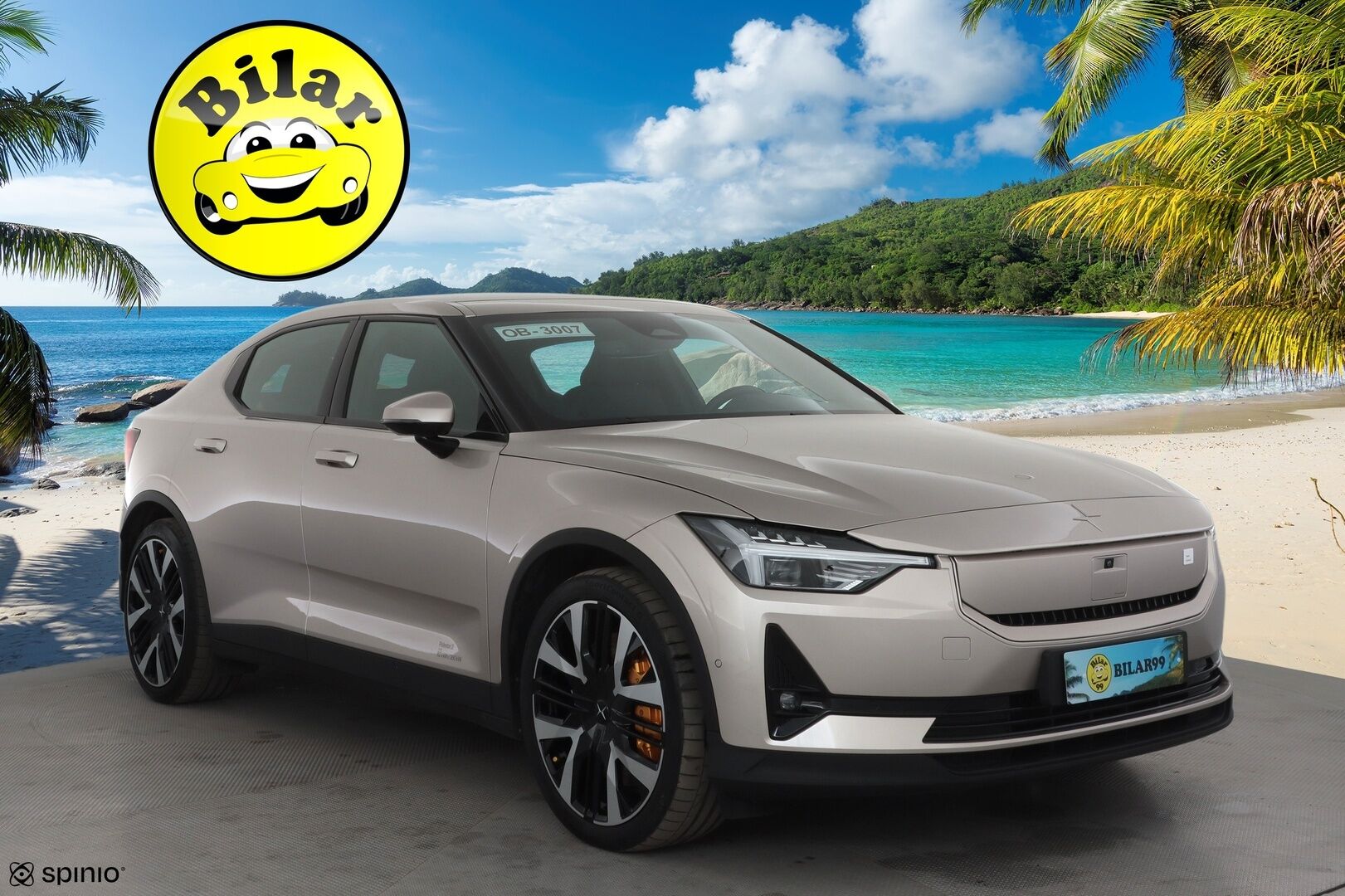 POLESTAR 2 2024 Long range Dual motor Performance 350kW, 82kWh - | Pilot&Plus Paketti | ACC | H&K | Lasikatto | 360° | Muistipenkki | Pixel LED | 2x Performance vanteet | Merkkihuollettu |