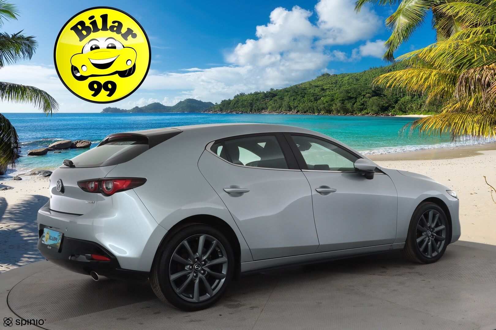 MAZDA 3 2022 Hatchback 2.0 (150hv) M Hybrid e-Skyactiv-G * ACC / HUD / Navi / LED / P.Kamera / Keyless / Ratinlämmitin * - Merkkihuollettu 