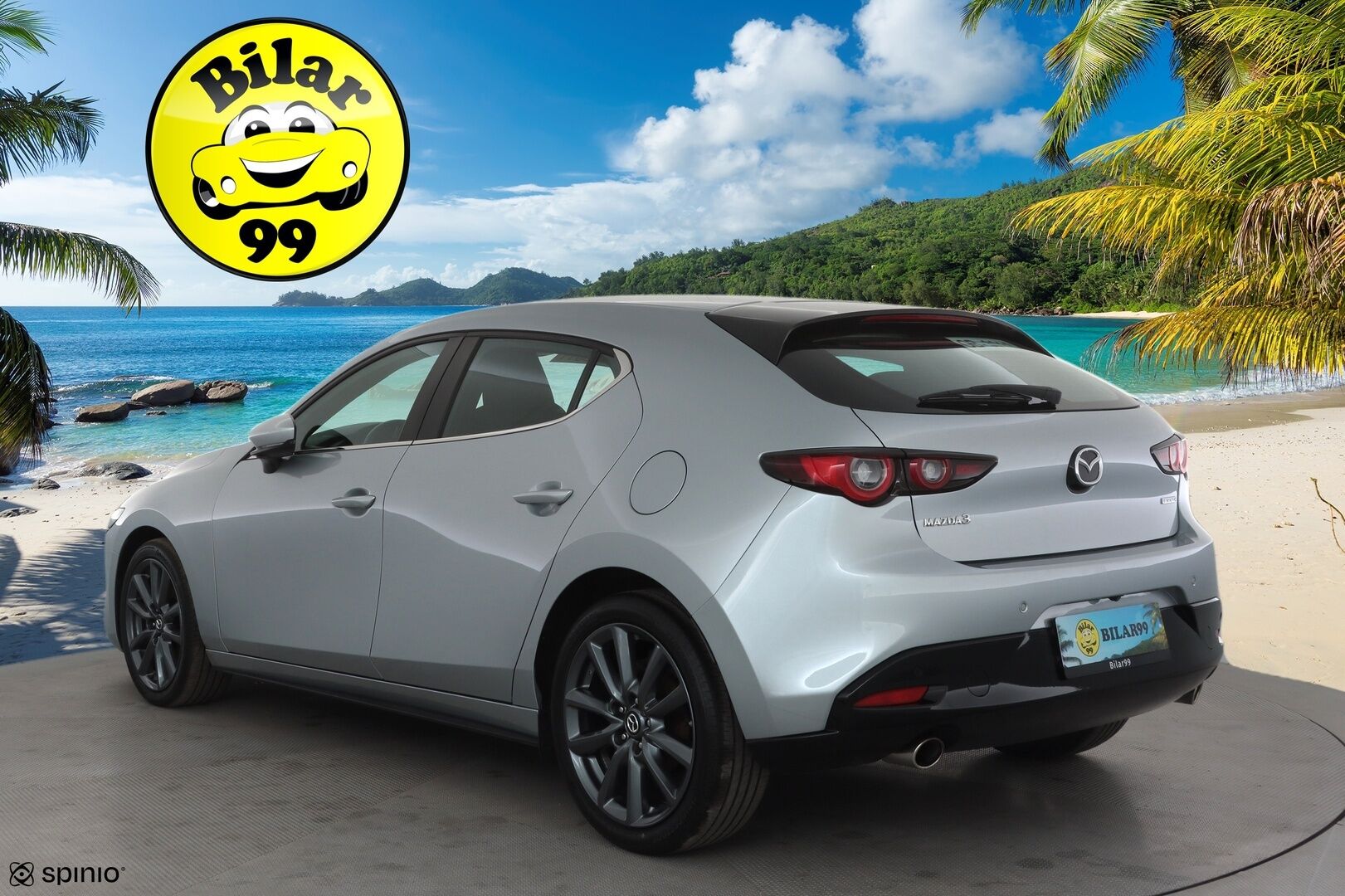 MAZDA 3 2022 Hatchback 2.0 (150hv) M Hybrid e-Skyactiv-G * ACC / HUD / Navi / LED / P.Kamera / Keyless / Ratinlämmitin * - Merkkihuollettu 
