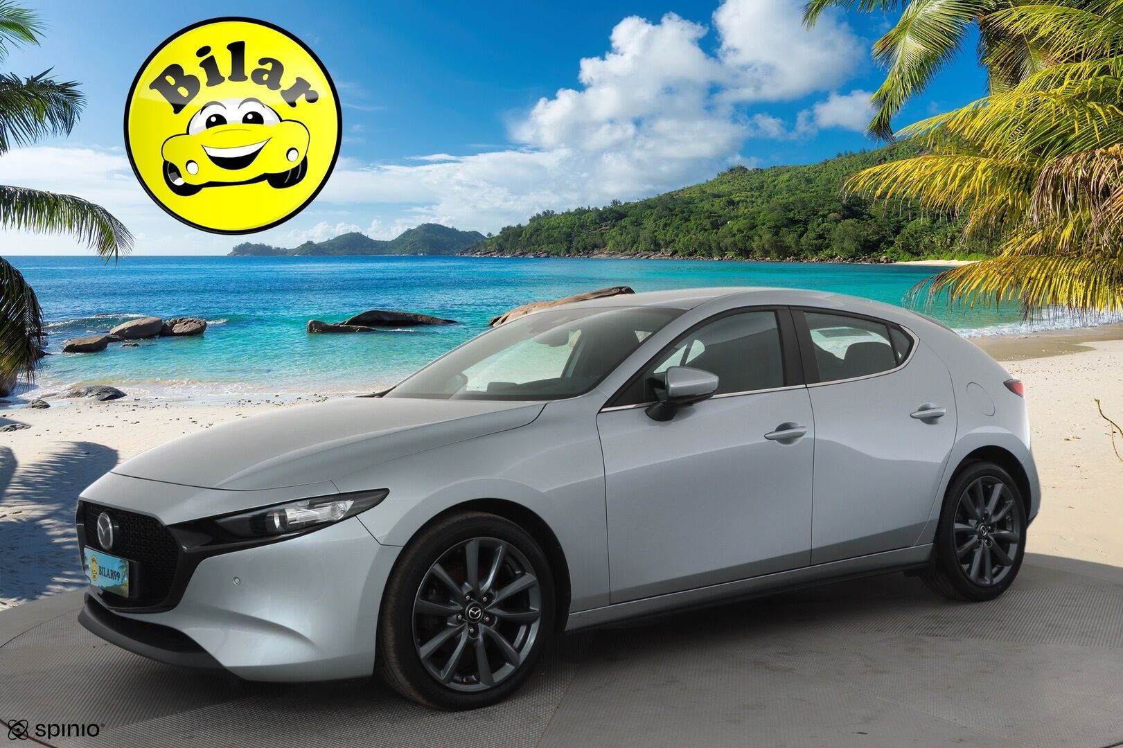 MAZDA 3 2022 Hatchback 2.0 (150hv) M Hybrid e-Skyactiv-G Blackout Edition - Adapt.Vakkari | HUD | Navi | LED | Peruutuskamera | Merkkihuollot | KeylessGo | Adapt.LED | Ratinlämmitys | Huippuvarusteet! 