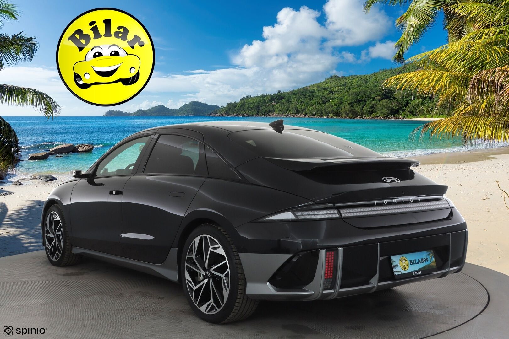 HYUNDAI IONIQ 6 2025 77 kWh 325 hv AWD Ultimate * ACC / ILP / Bose / 360° / Ilmastoidut nahat / Muistipenkki * - ALV-vähennyskelpoinen