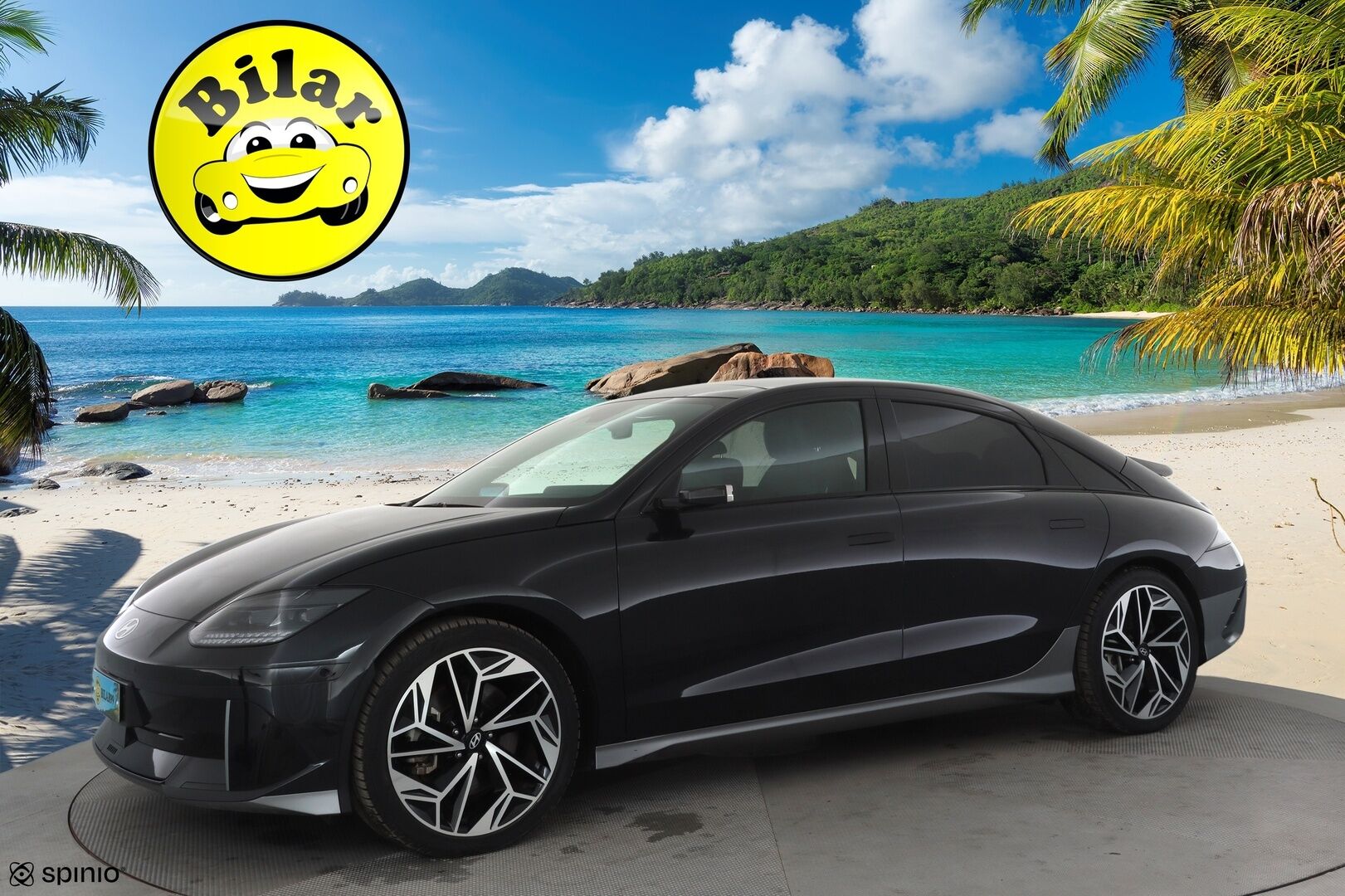 HYUNDAI IONIQ 6 2025 77 kWh 325 hv AWD Ultimate * ACC / ILP / Bose / 360° / Ilmastoidut nahat / Muistipenkki * - ALV-vähennyskelpoinen