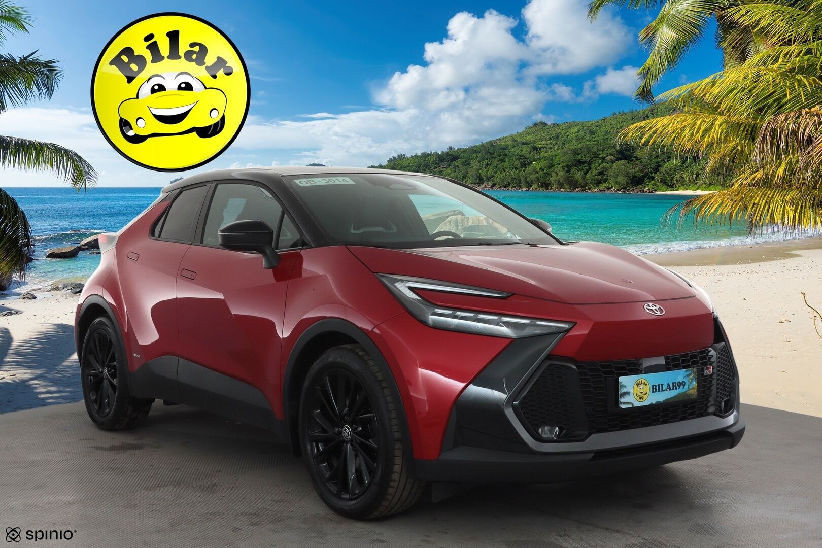 Toyota C-HR 2024 2,0 Hybrid AWD-i GR SPORT - | HUD | JBL | Adapt.vakkari | P.kamera | Muistipenkki |Sporttipenkit |  Navi | KeylessGo | Kahdet renkaat aluvanteilla | Merkkihuollettu