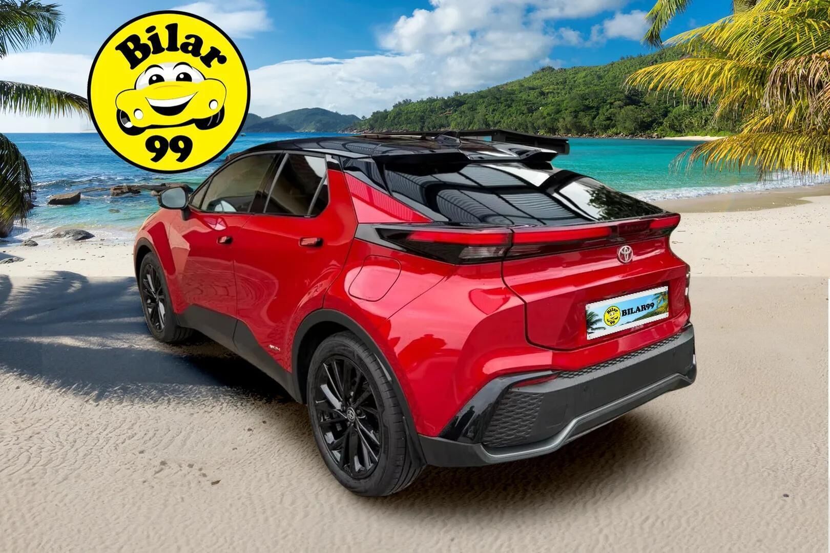 Toyota C-HR 2024 2,0 Hybrid AWD-i GR SPORT * ACC / Muistipenkki / P.Kamera / LED / Navi / Kaistavahti / Keyless * - Kahdet renkaat aluvanteilla / Merkkihuollettu